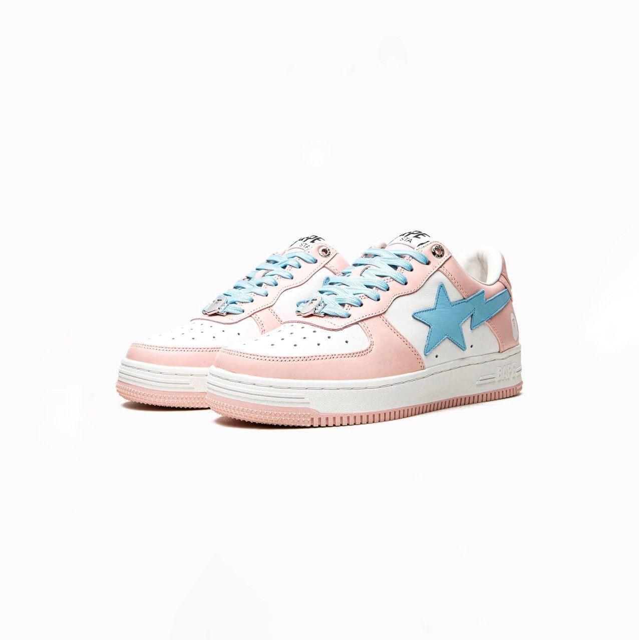Bape A Bathing Ape Bape Sta Pastel Pink Size US 10 / EU 43 - 1 Thumbnail