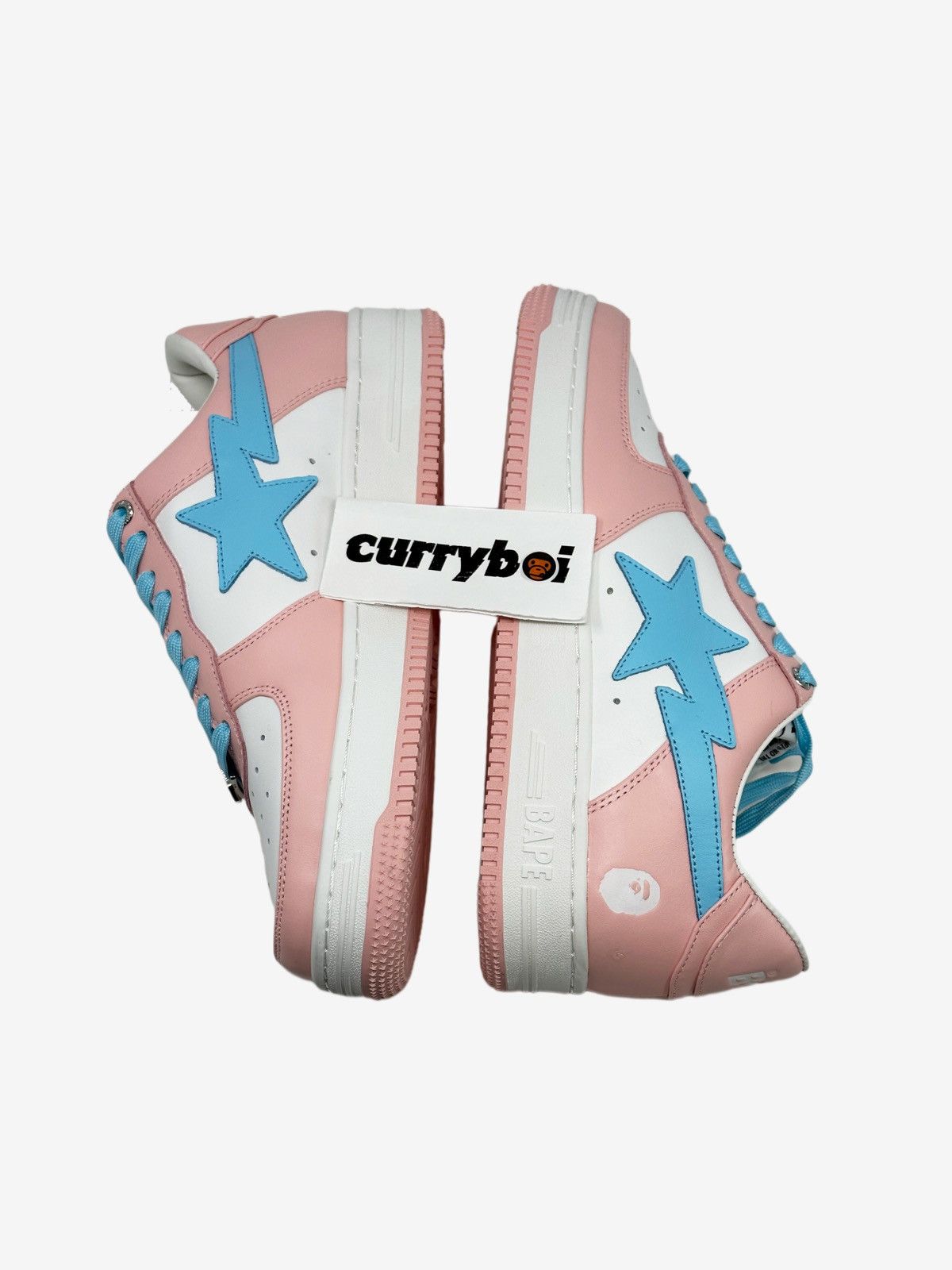 Bape A Bathing Ape Bape Sta Pastel Pink Size US 10 / EU 43 - 8 Thumbnail