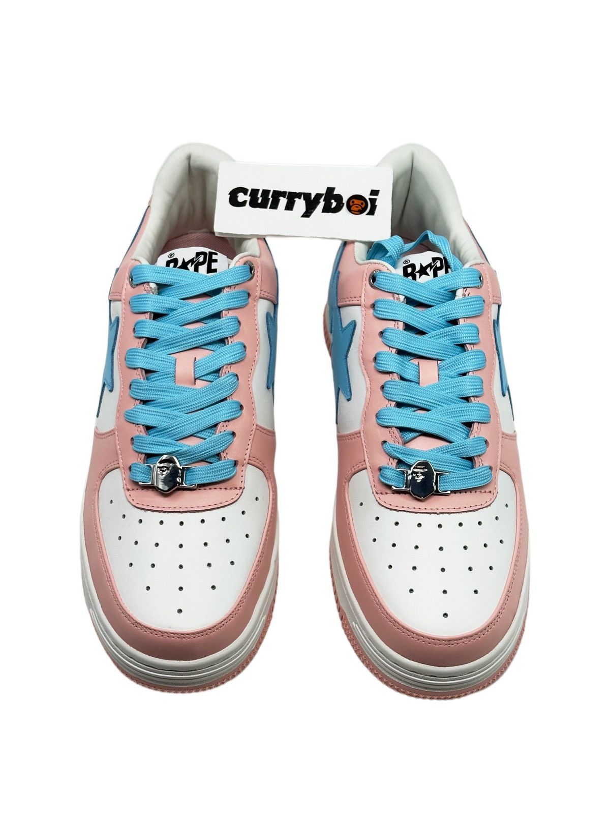 Bape A Bathing Ape Bape Sta Pastel Pink Size US 10 / EU 43 - 7 Thumbnail