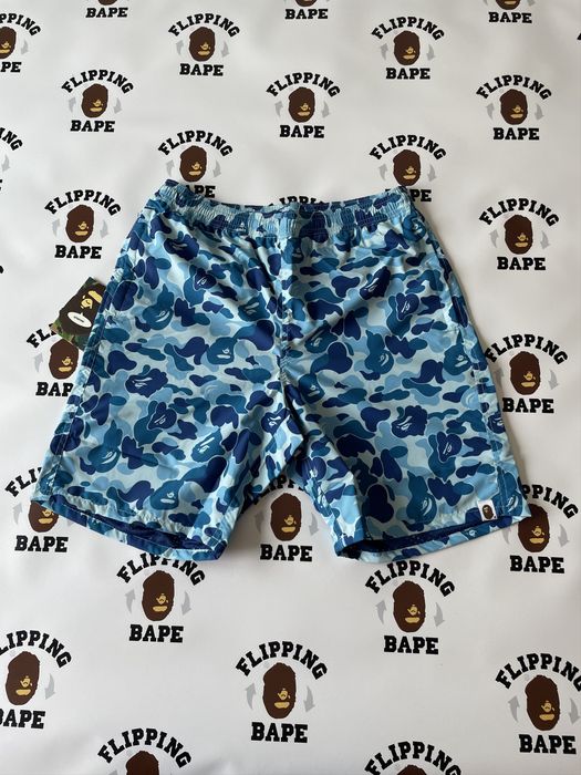 Bape abc best sale beach shorts