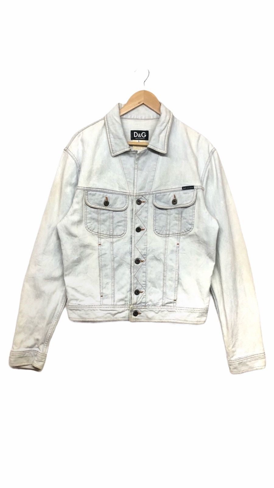 Dolce & Gabbana Dolce & Gabbana Denim Jacket Size US M / EU 48-50 / 2 - 4 Thumbnail