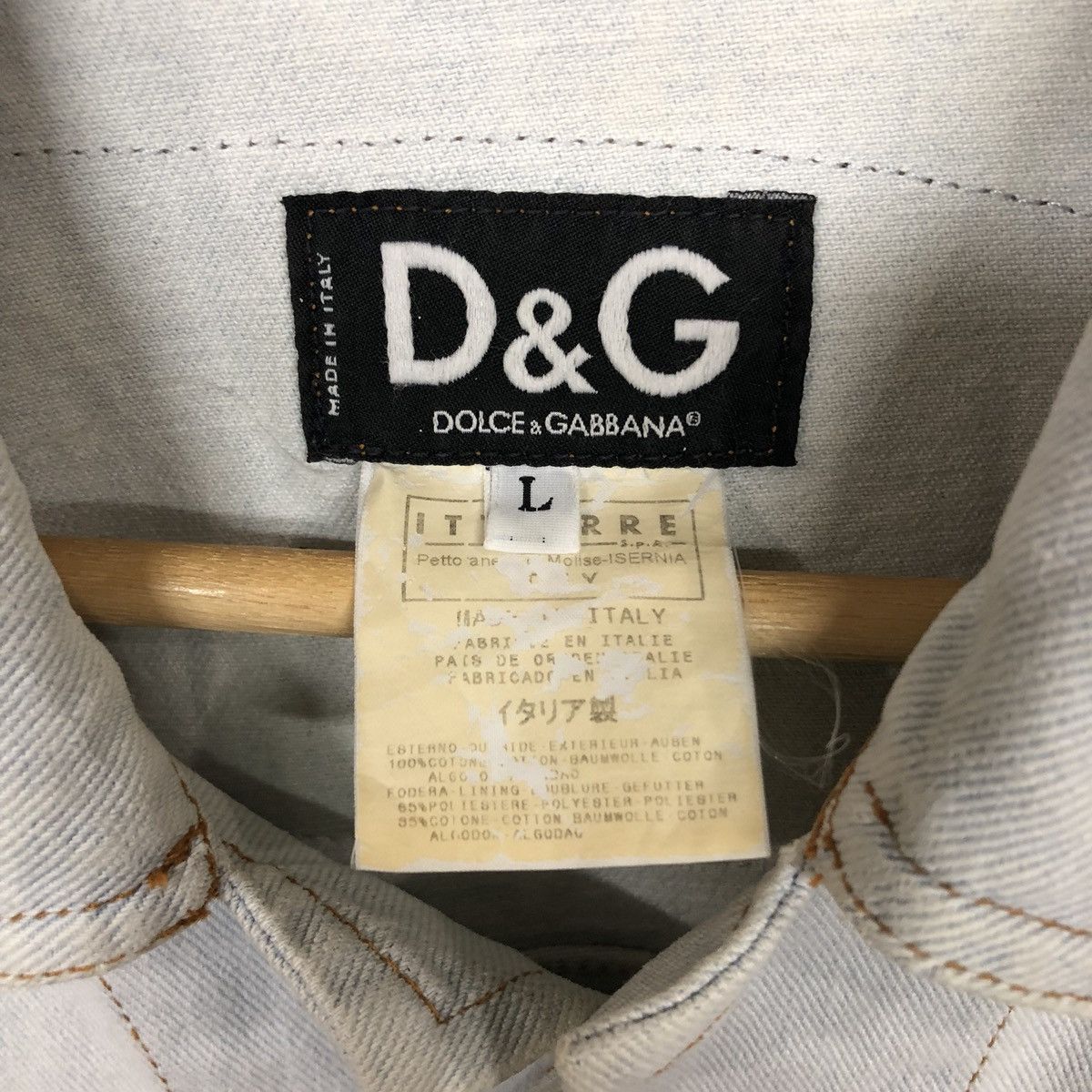 Dolce & Gabbana Dolce & Gabbana Denim Jacket Size US M / EU 48-50 / 2 - 8 Thumbnail