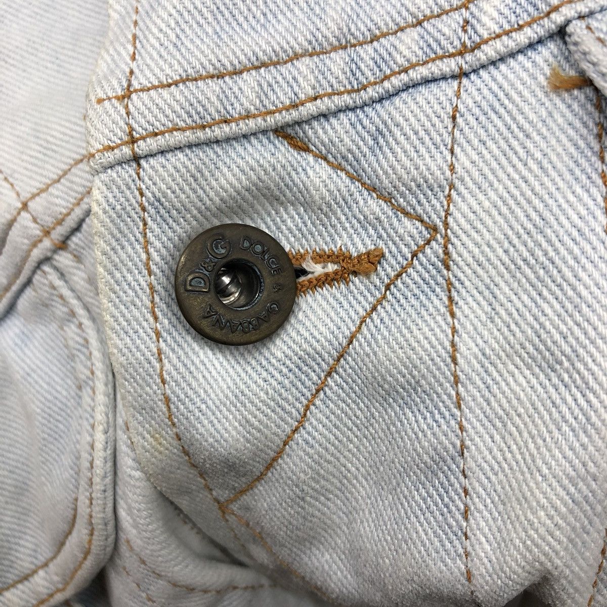 Dolce & Gabbana Dolce & Gabbana Denim Jacket Size US M / EU 48-50 / 2 - 7 Thumbnail