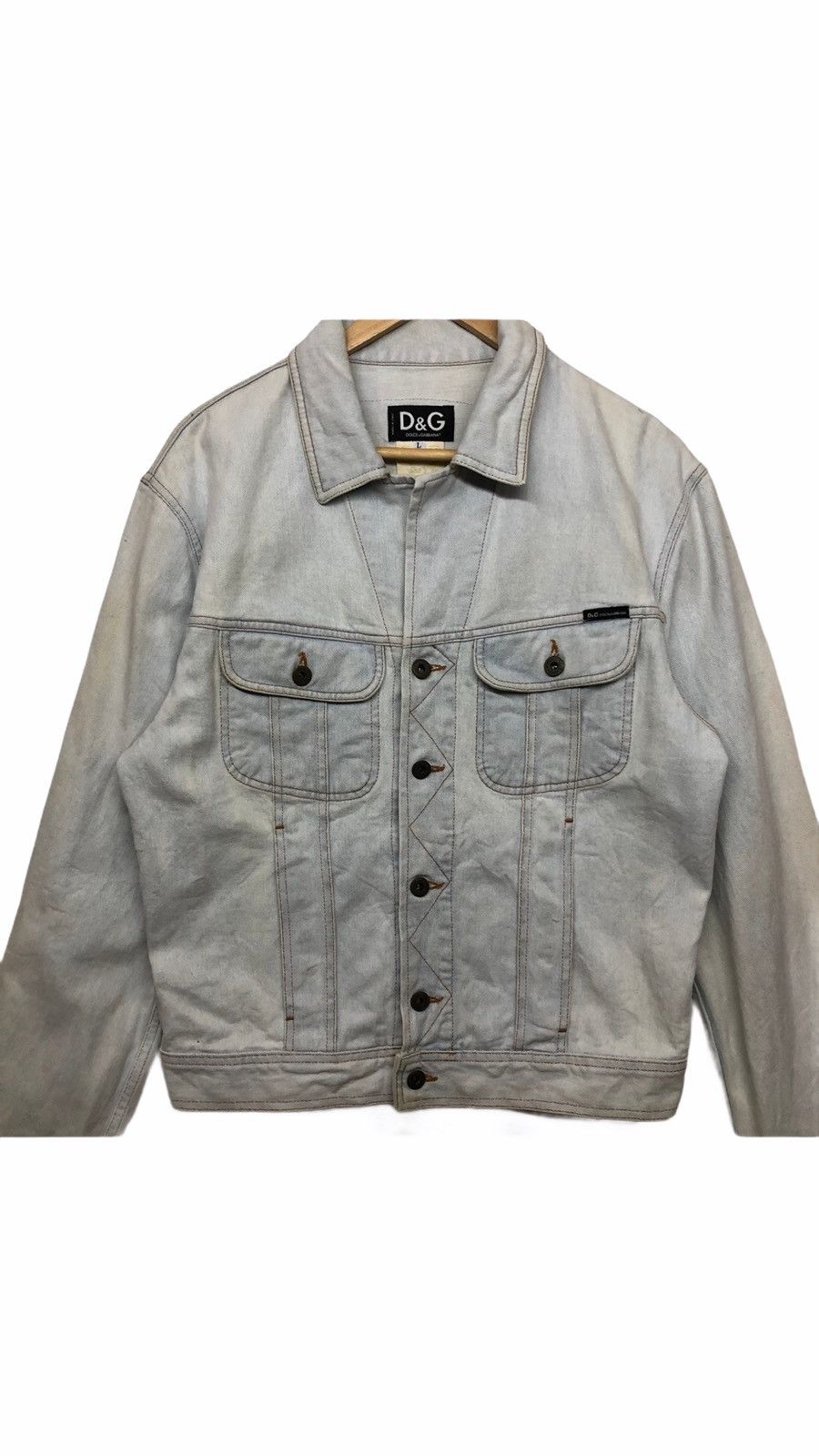 Dolce & Gabbana Dolce & Gabbana Denim Jacket Size US M / EU 48-50 / 2 - 5 Thumbnail