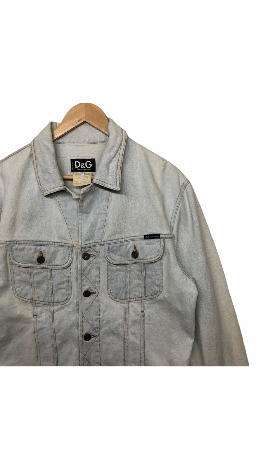 Dolce & Gabbana Dolce & Gabbana Denim Jacket Size US M / EU 48-50 / 2 - 6 Thumbnail
