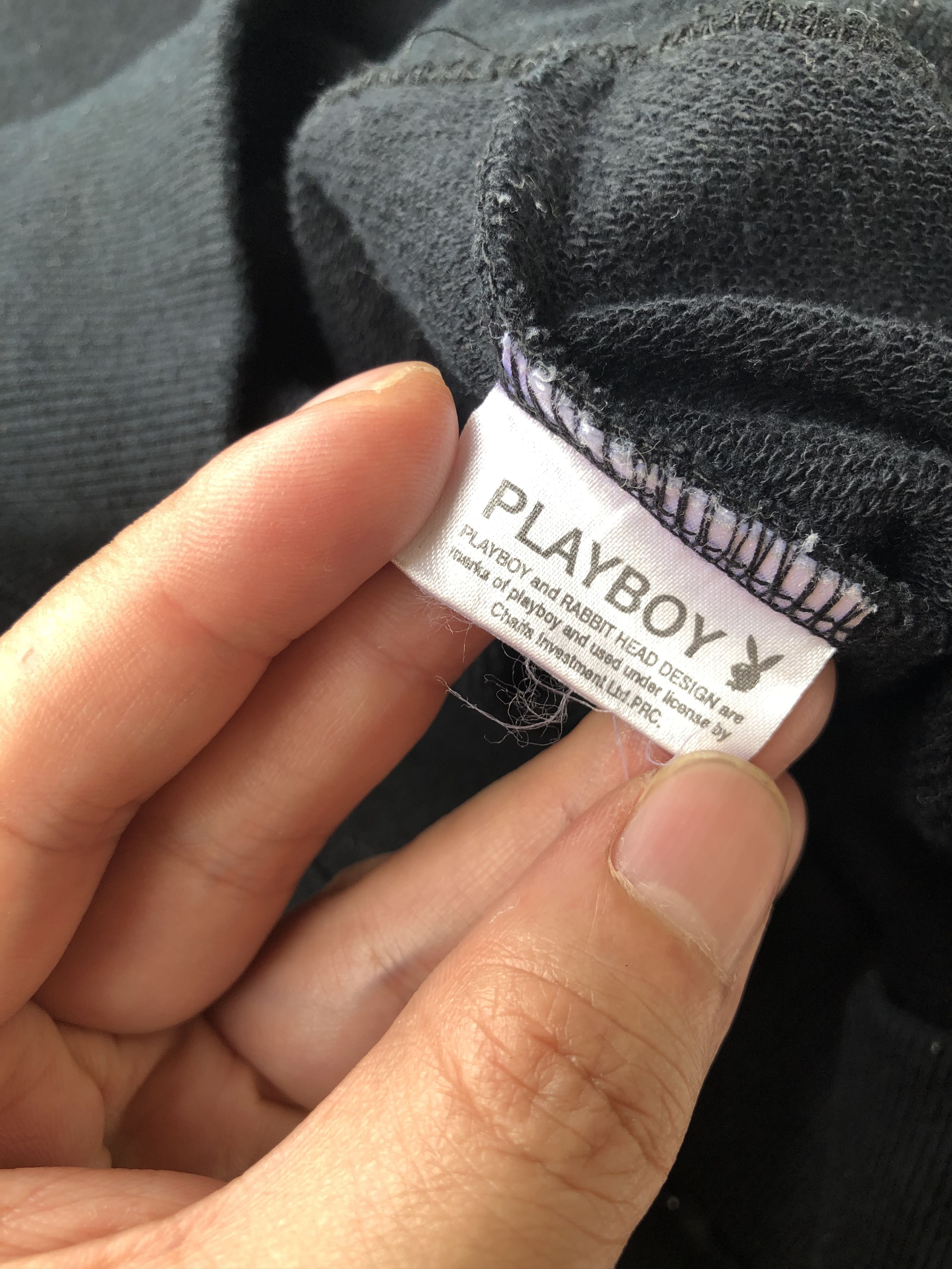 Playboy VINTAGE PLAYBOY BIG EMBROIDERIES LOGO SWEATSHIRT Size US M / EU 48-50 / 2 - 8 Thumbnail