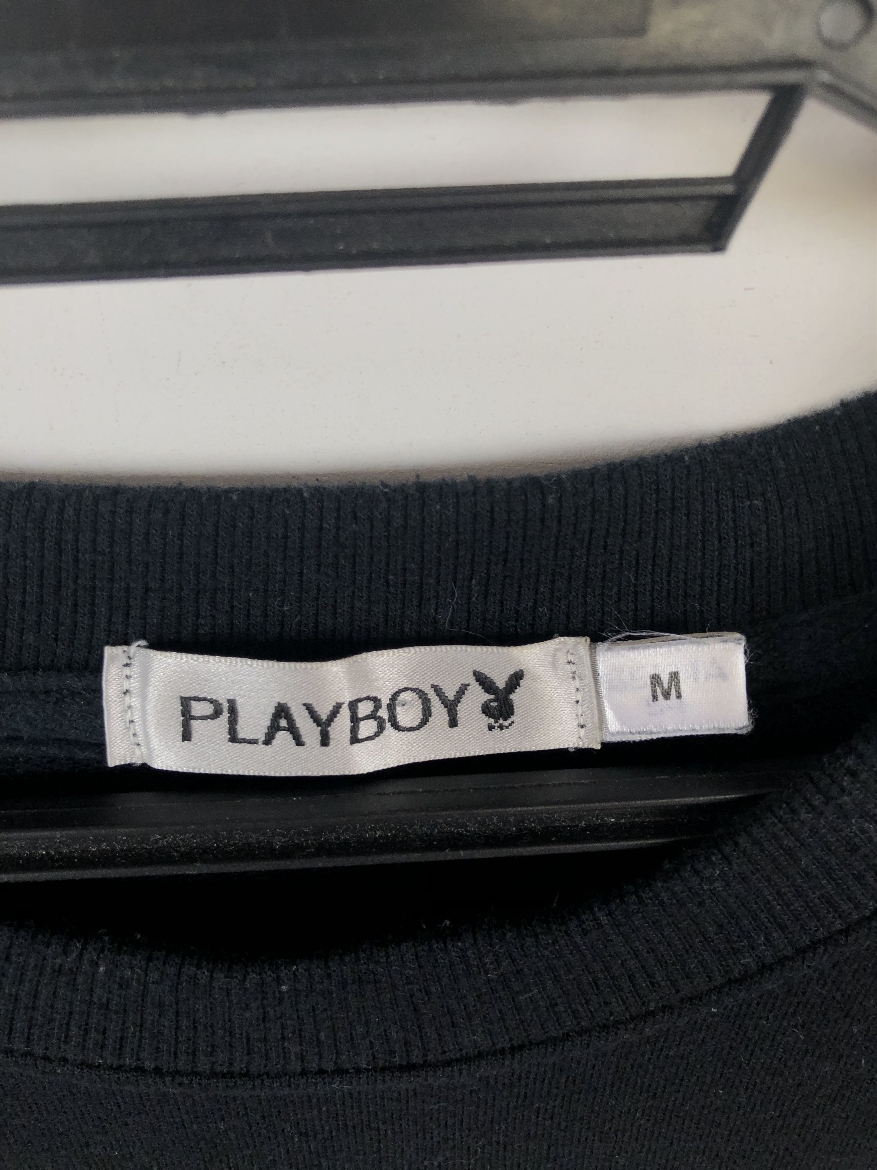 Playboy VINTAGE PLAYBOY BIG EMBROIDERIES LOGO SWEATSHIRT Size US M / EU 48-50 / 2 - 7 Thumbnail