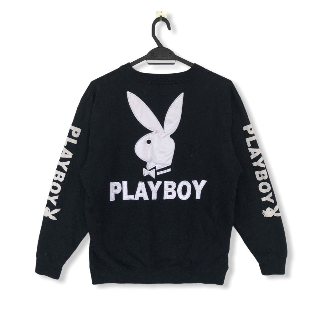 Playboy VINTAGE PLAYBOY BIG EMBROIDERIES LOGO SWEATSHIRT Size US M / EU 48-50 / 2 - 1 Thumbnail