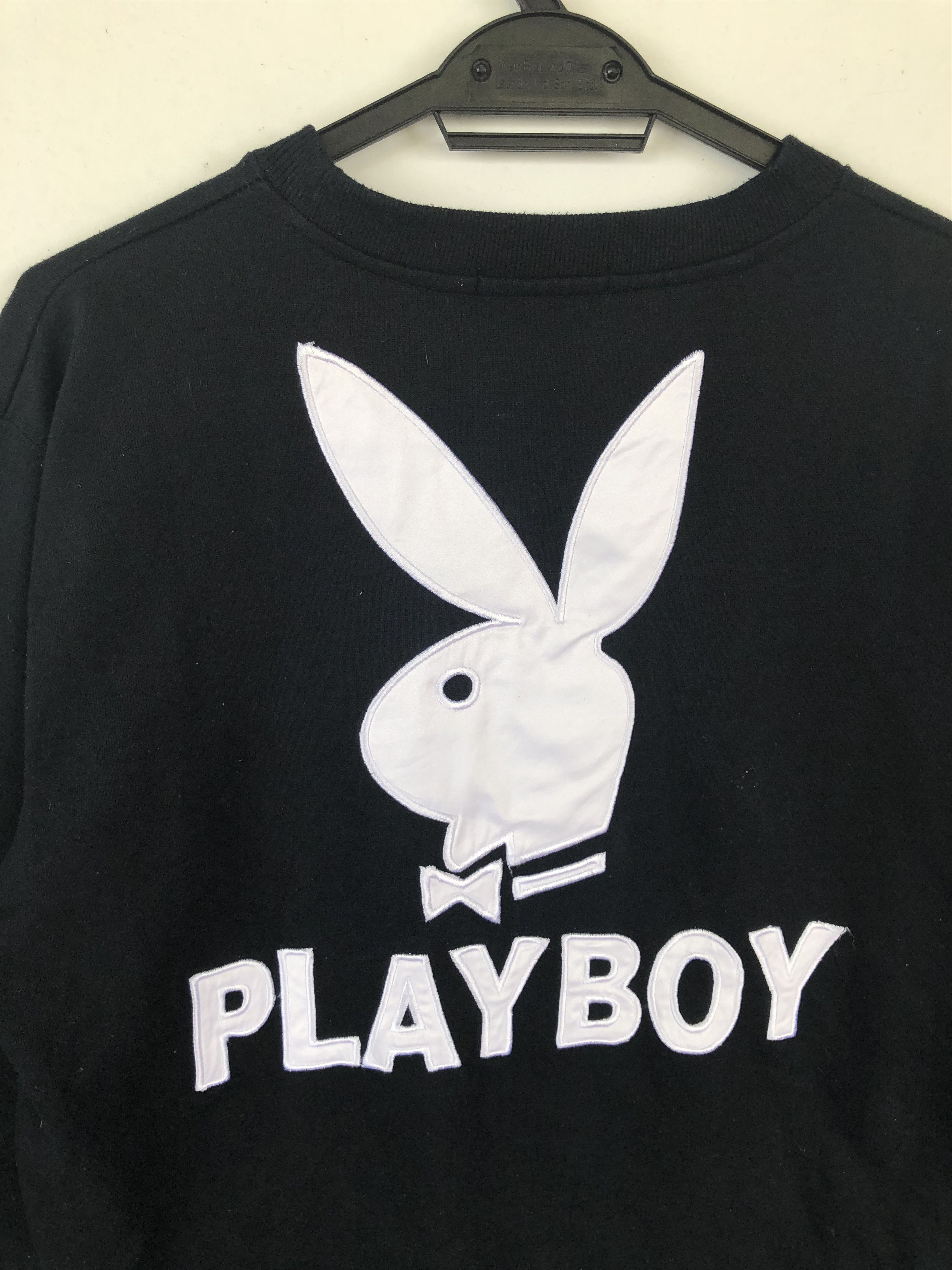 Playboy VINTAGE PLAYBOY BIG EMBROIDERIES LOGO SWEATSHIRT Size US M / EU 48-50 / 2 - 3 Thumbnail