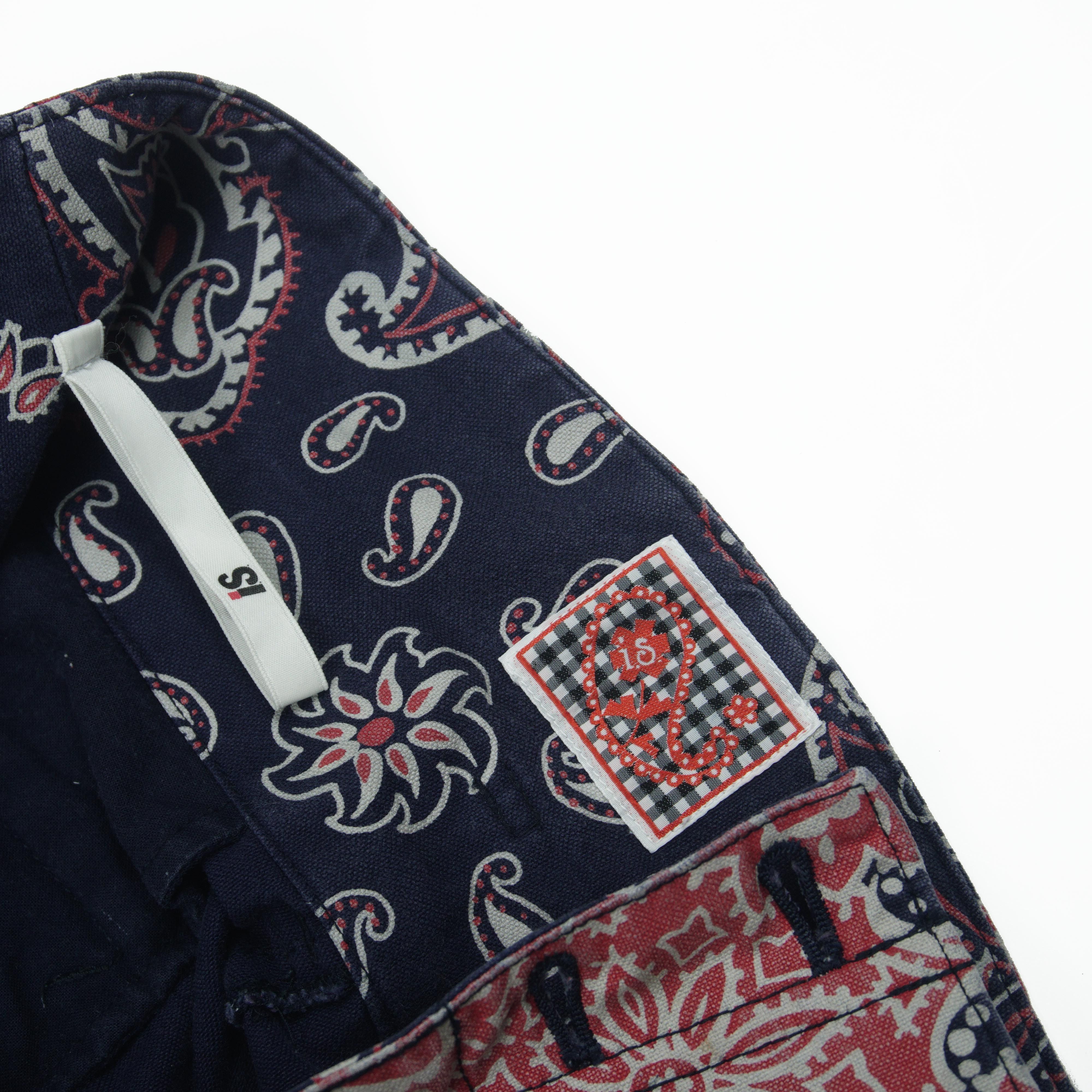 Issey Miyake *NoTariff Issey Miyake Rare Bandana Paisley Pants Size US 29 - 4 Thumbnail