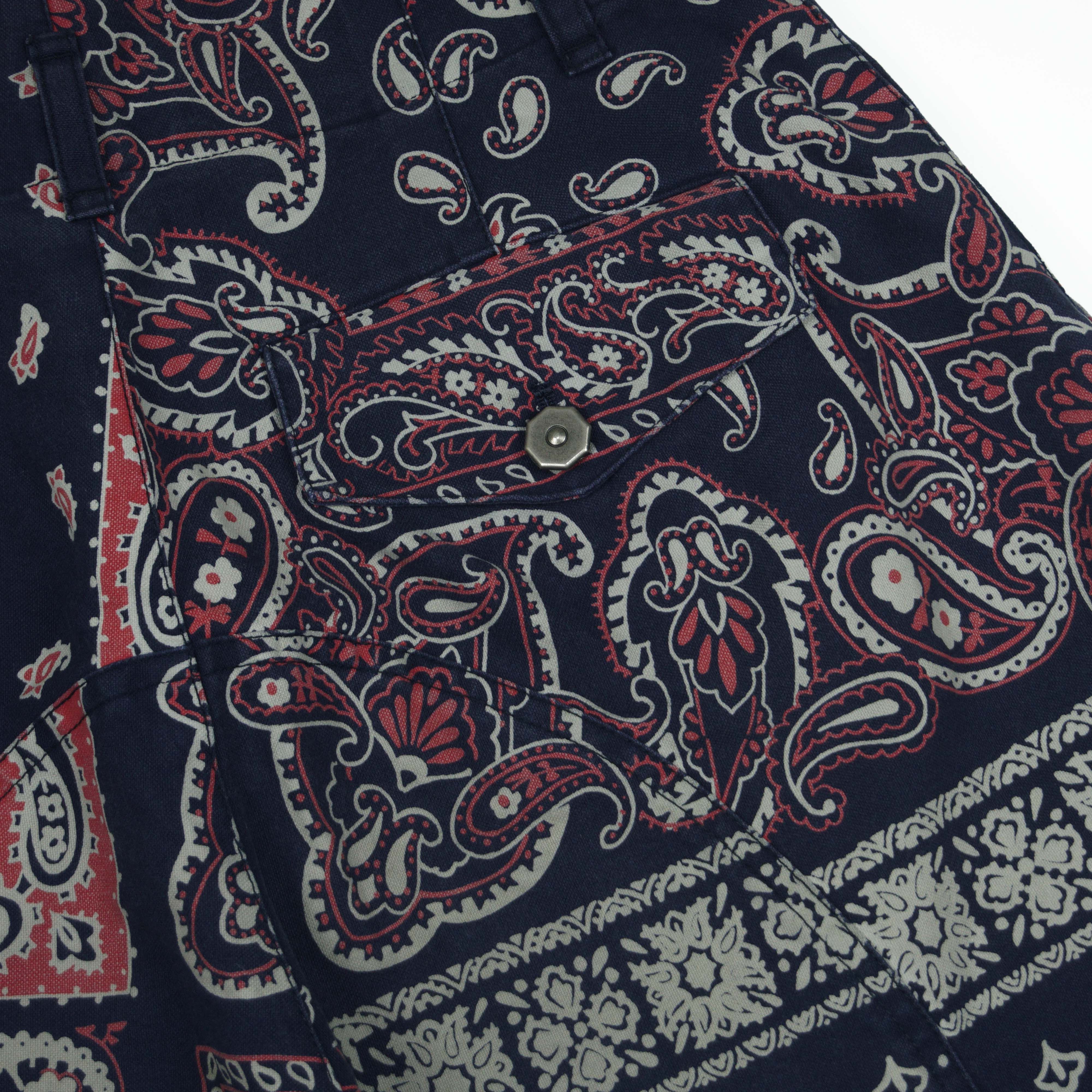 Issey Miyake *NoTariff Issey Miyake Rare Bandana Paisley Pants Size US 29 - 3 Thumbnail