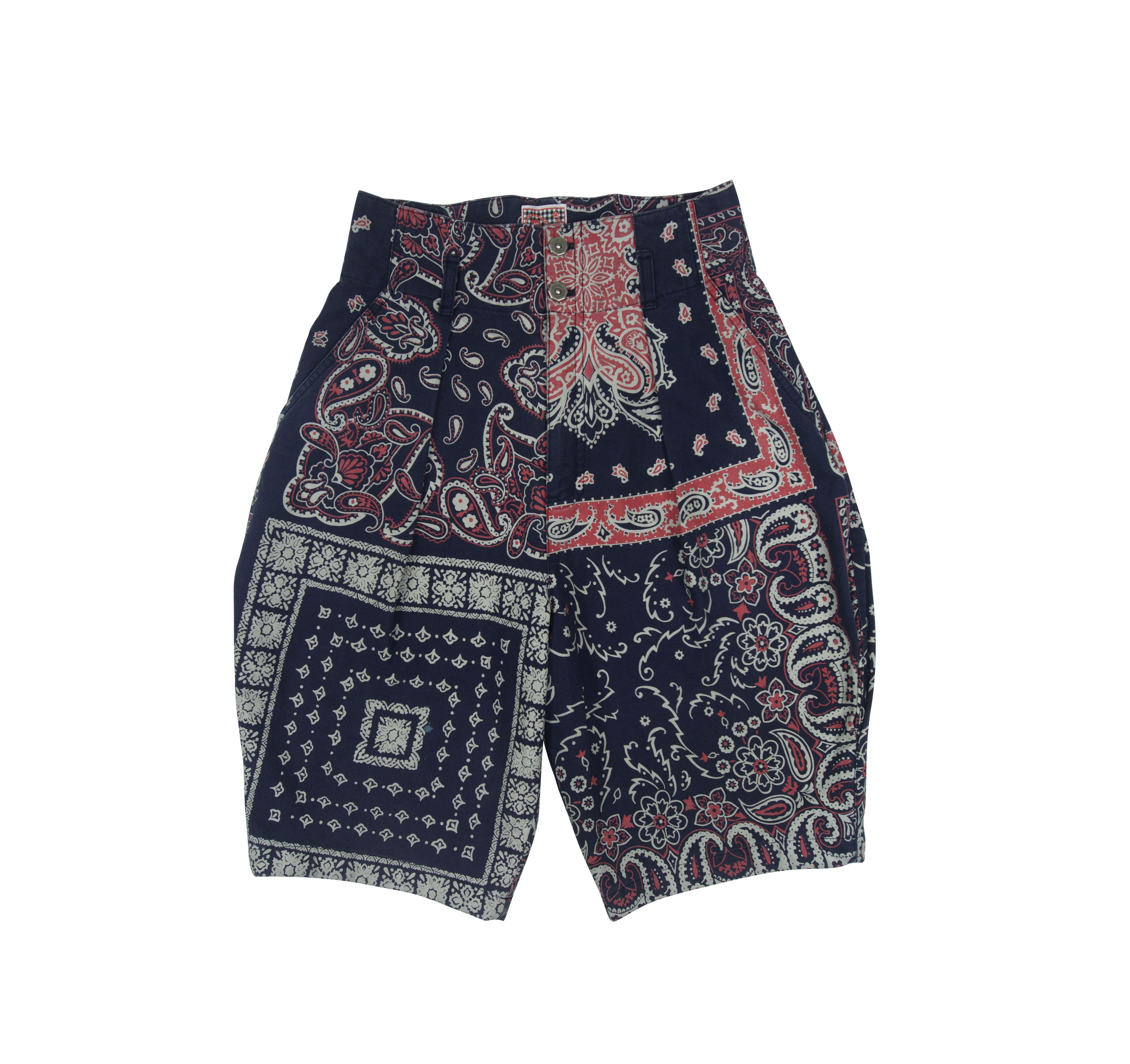 Issey Miyake *NoTariff Issey Miyake Rare Bandana Paisley Pants Size US 29 - 1 Thumbnail