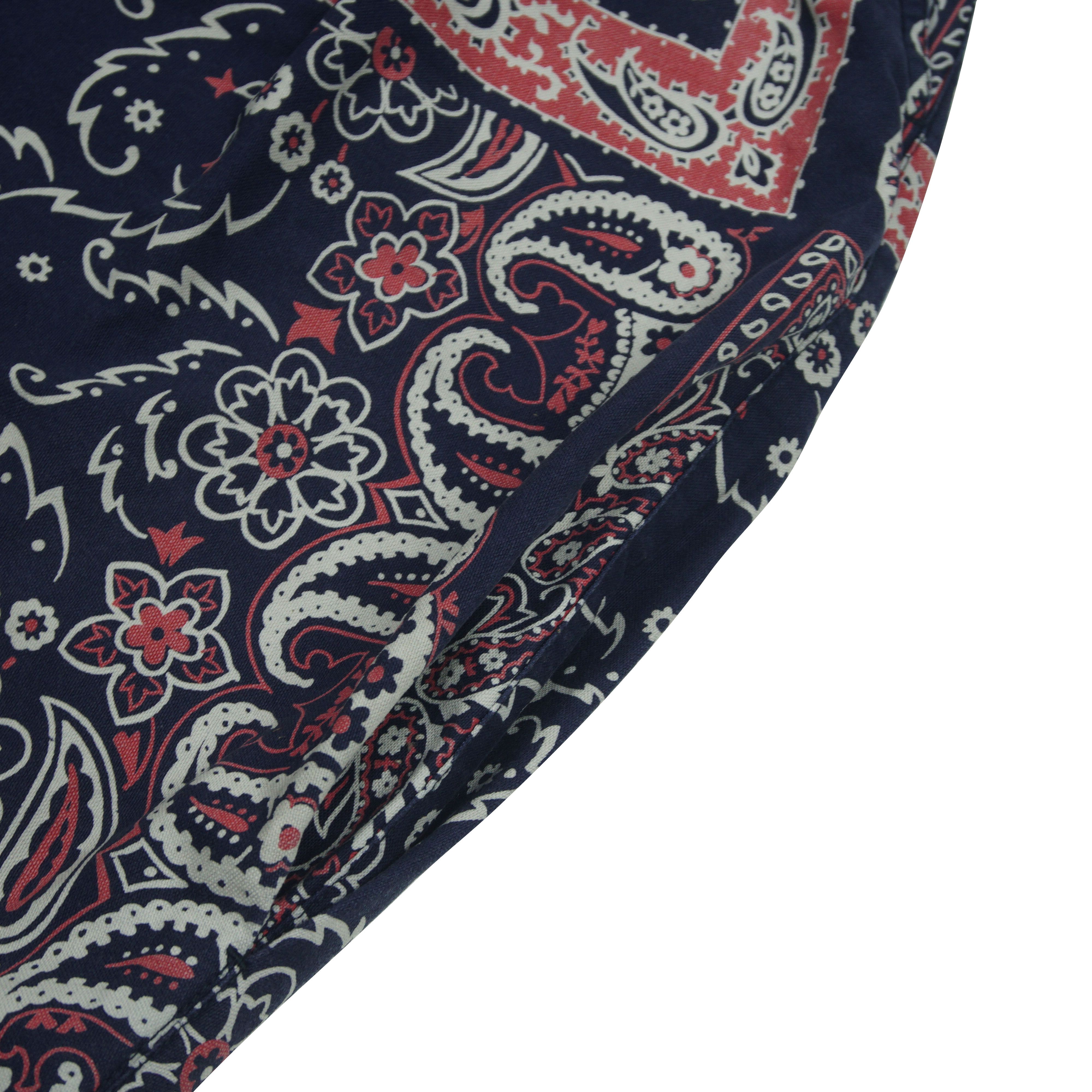 Issey Miyake *NoTariff Issey Miyake Rare Bandana Paisley Pants Size US 29 - 9 Thumbnail