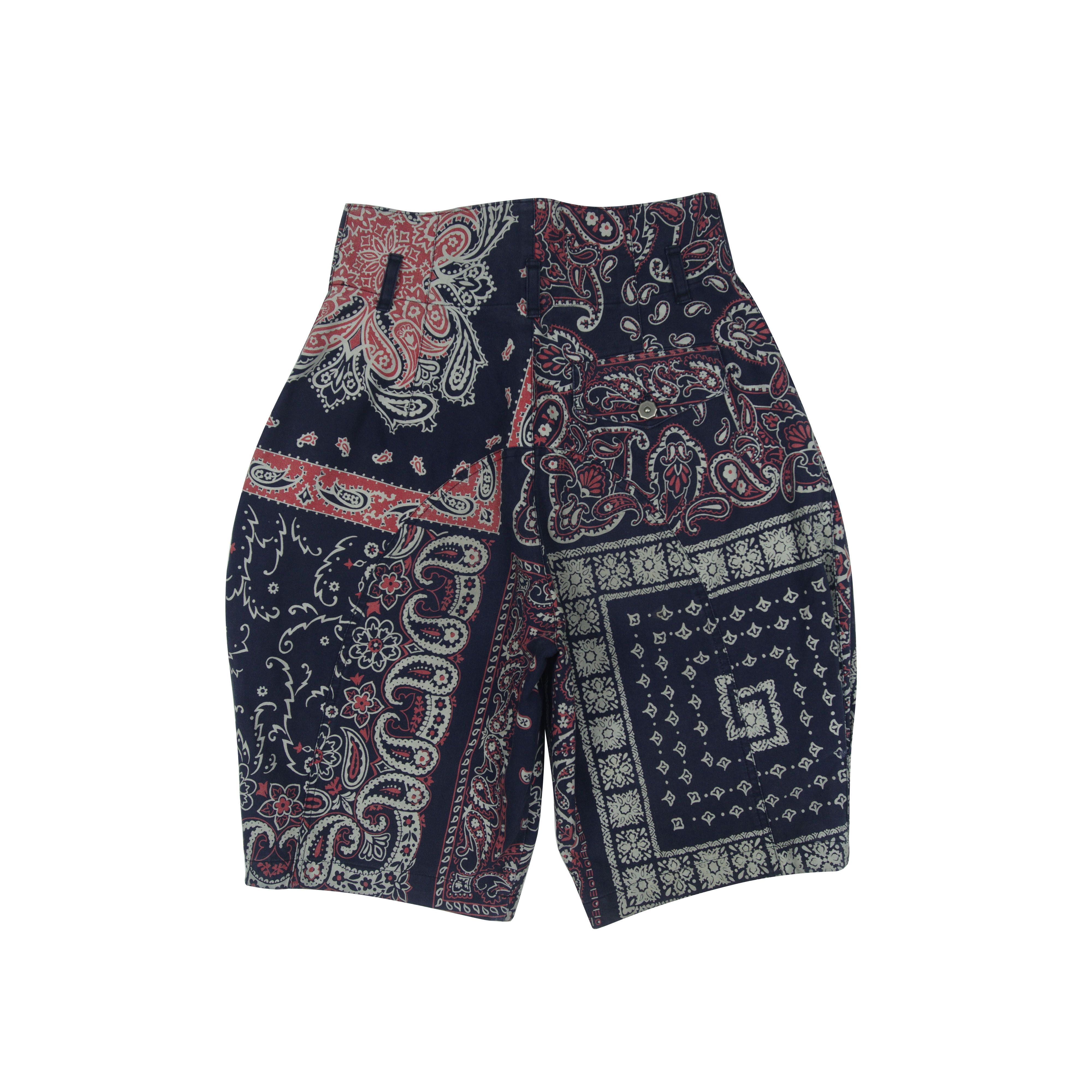 Issey Miyake *NoTariff Issey Miyake Rare Bandana Paisley Pants Size US 29 - 2 Thumbnail