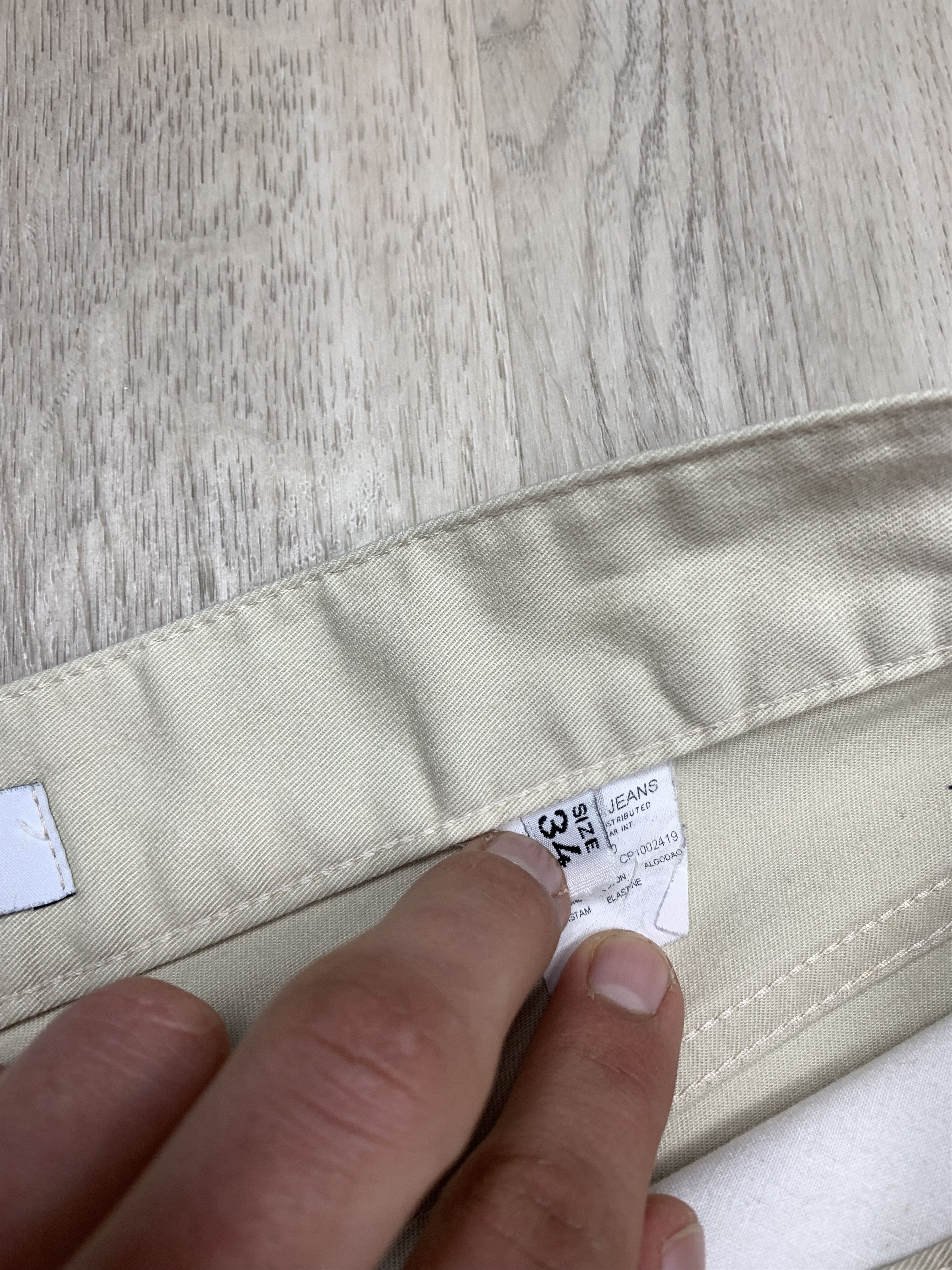 Moschino Moschino Vintage Mens Chino Pants Jeans Size US 34 / EU 50 - 9 Thumbnail