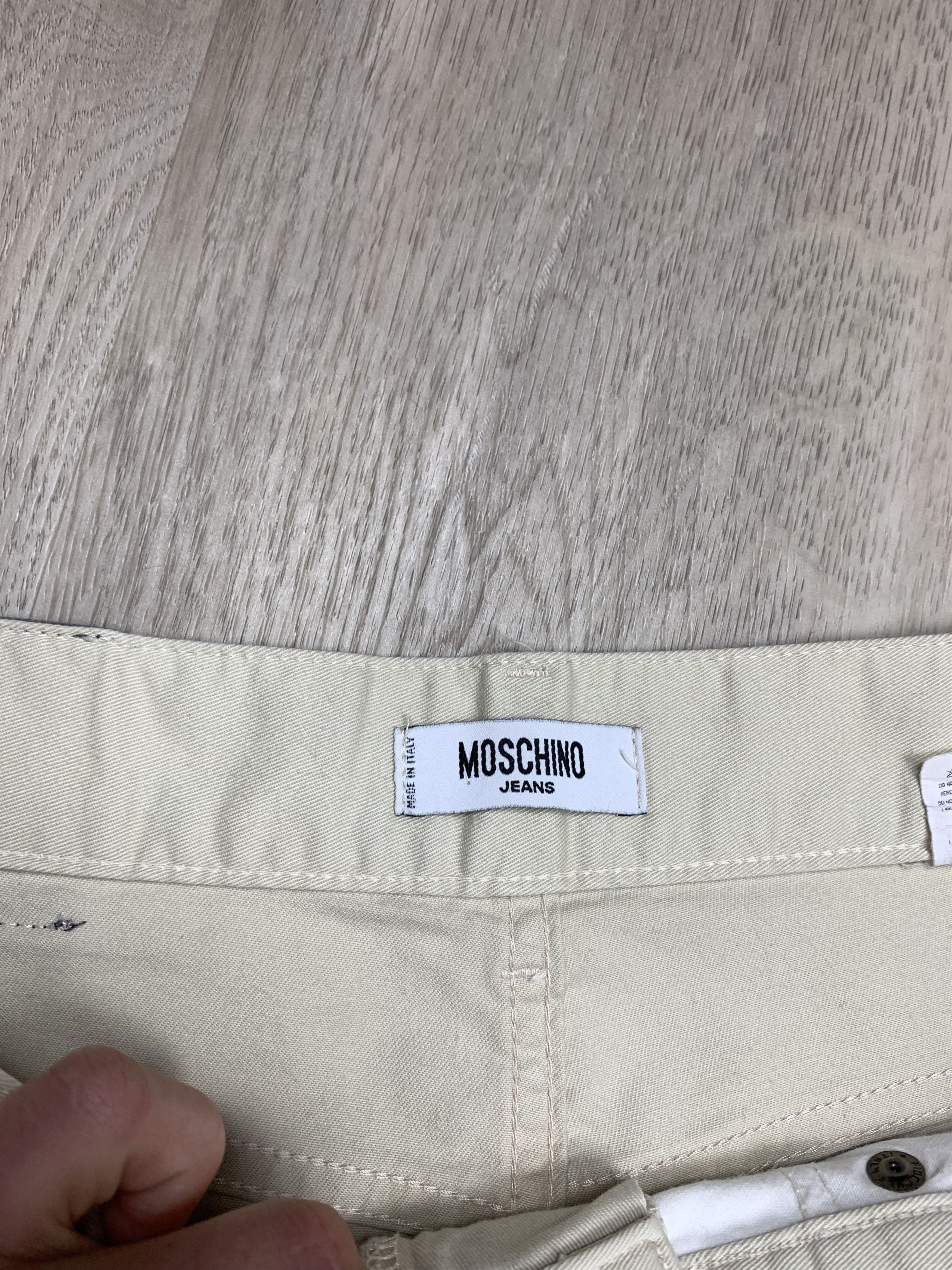 Moschino Moschino Vintage Mens Chino Pants Jeans Size US 34 / EU 50 - 8 Thumbnail