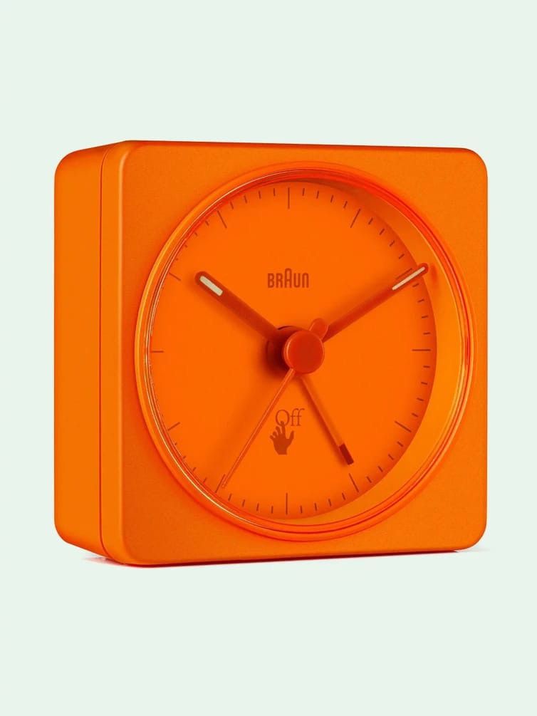 image of Limited Edition Off-White X Braun Clock, Men's