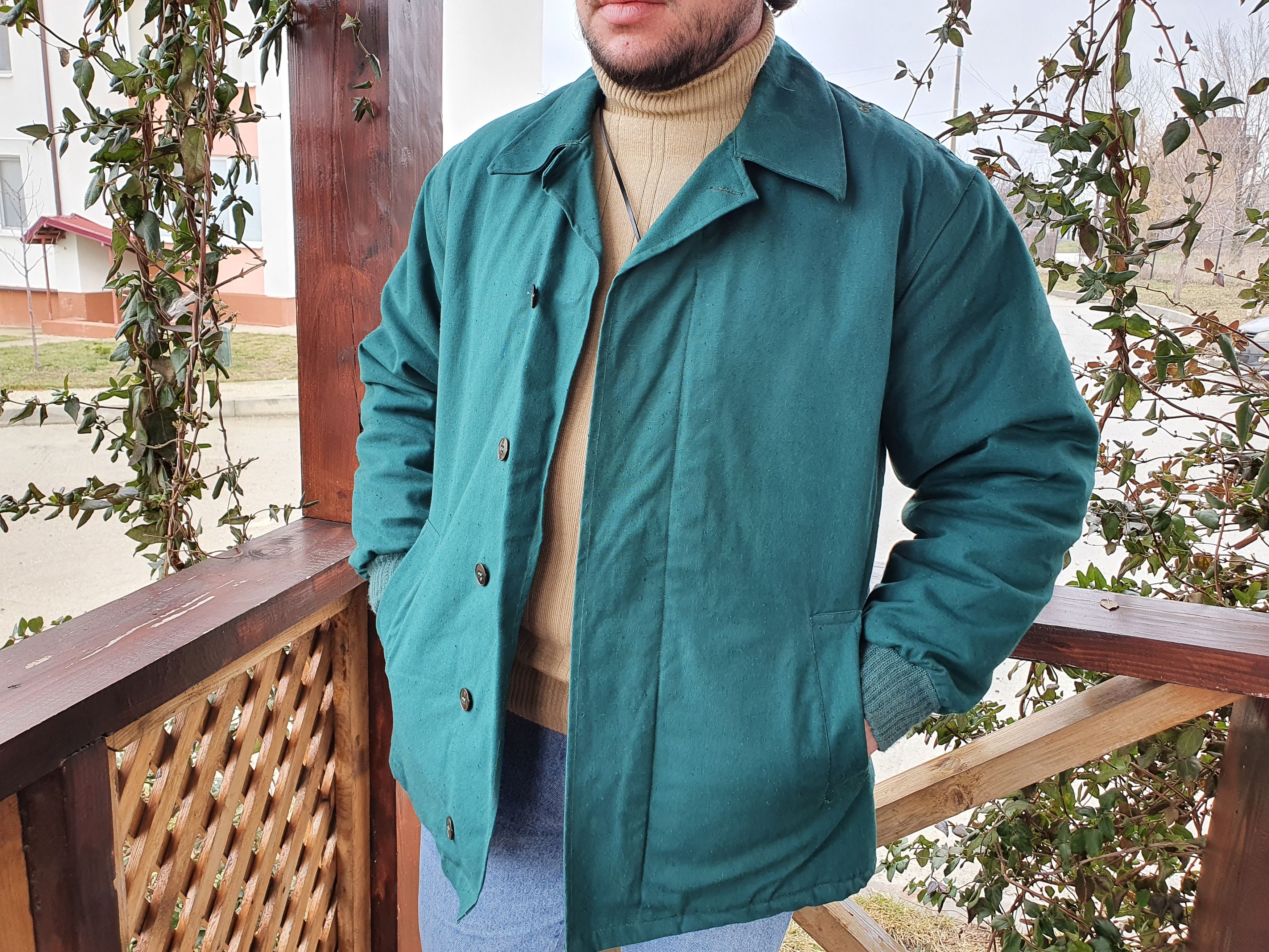 Le Laboureur × Vintage 60s Rare Military Winter Vintage Coat Craig Green Style Size US M / EU 48-50 / 2 - 4 Thumbnail