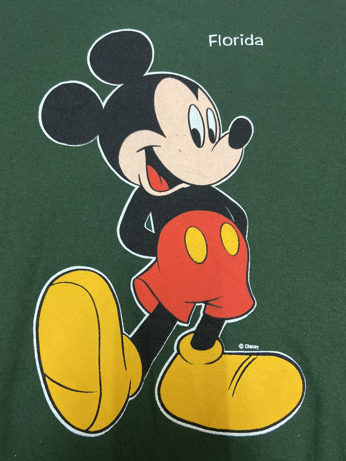 Disney × Mickey Mouse × Vintage Deadstock 90's Disney Mickey Mouse Florida Sweatshirt Size L Size US L / EU 52-54 / 3 - 4 Thumbnail