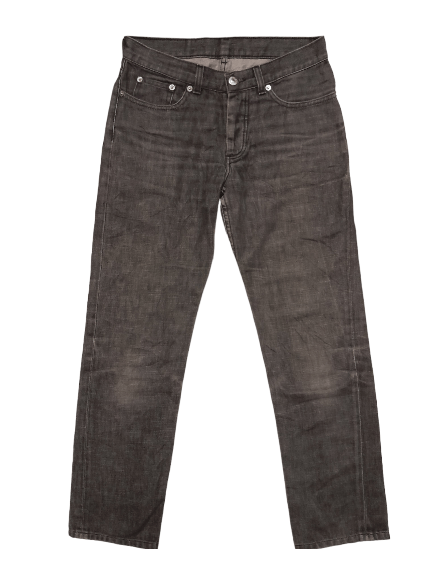image of 90's Helmut Lang Designer Denim (E465) in Grey, Men's (Size 27)