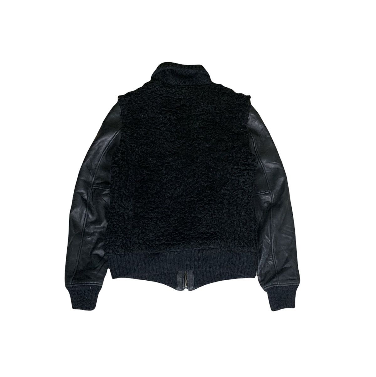 Hysteric Glamour Hysteric Glamour Leather Sherpa Jacket Black Colour Size S / US 4 / IT 40 - 7 Thumbnail