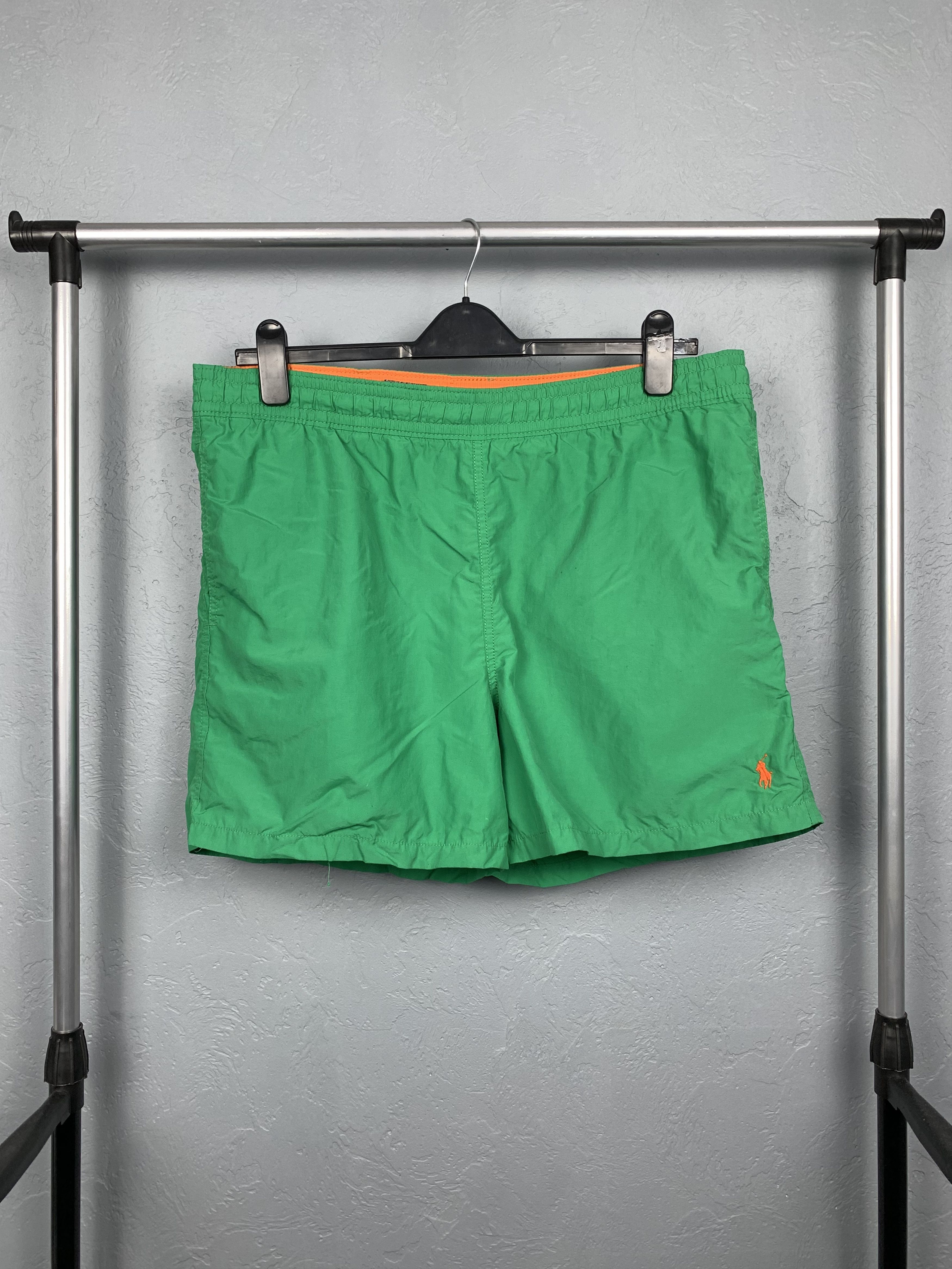 Lauren Ralph Lauren × Polo Ralph Lauren × Vintage Polo Ralph Lauren Vintage Mens Nylon Swimming Shorts Size US 34 / EU 50 - 1 Thumbnail