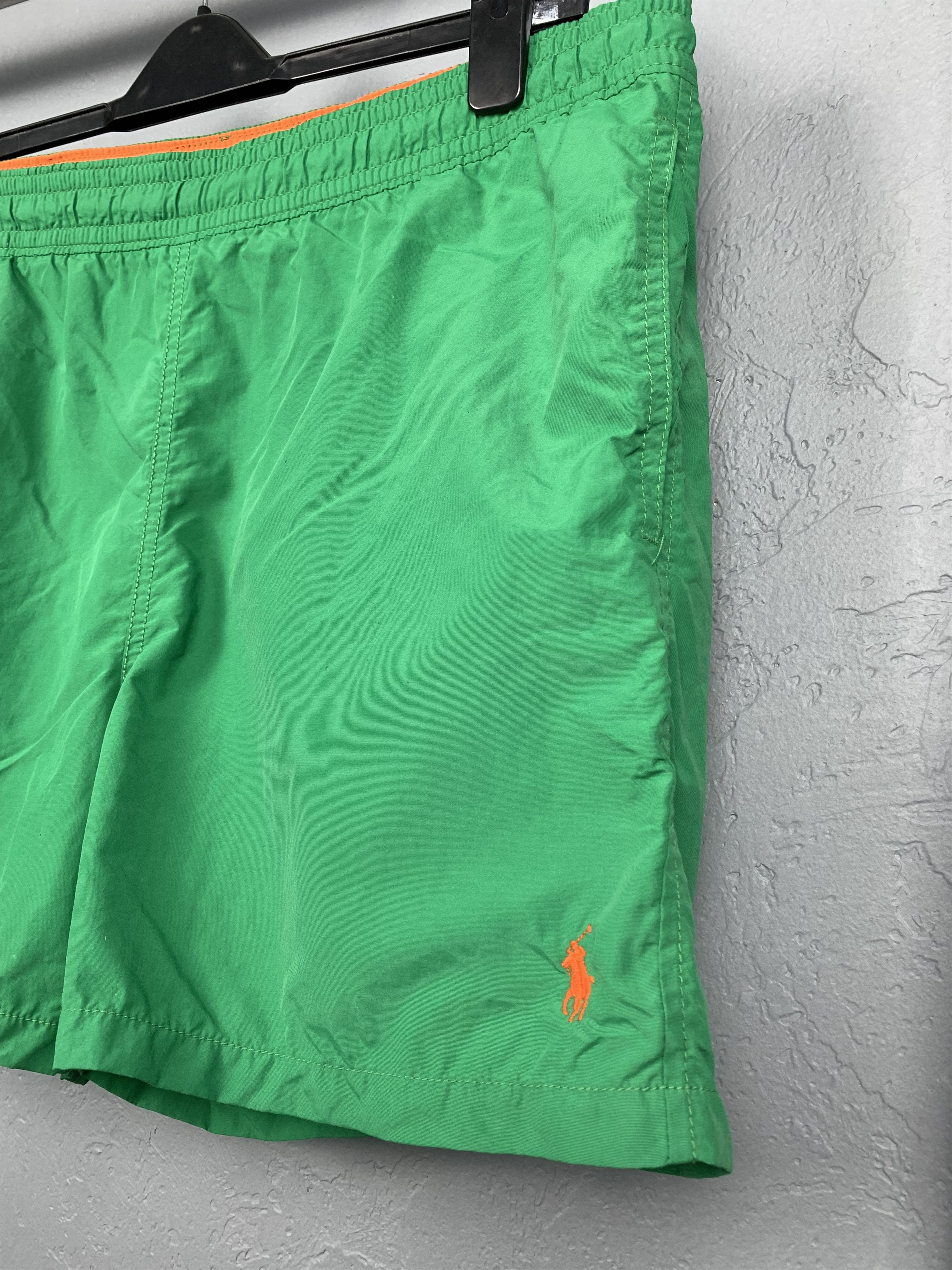 Lauren Ralph Lauren × Polo Ralph Lauren × Vintage Polo Ralph Lauren Vintage Mens Nylon Swimming Shorts Size US 34 / EU 50 - 2 Thumbnail