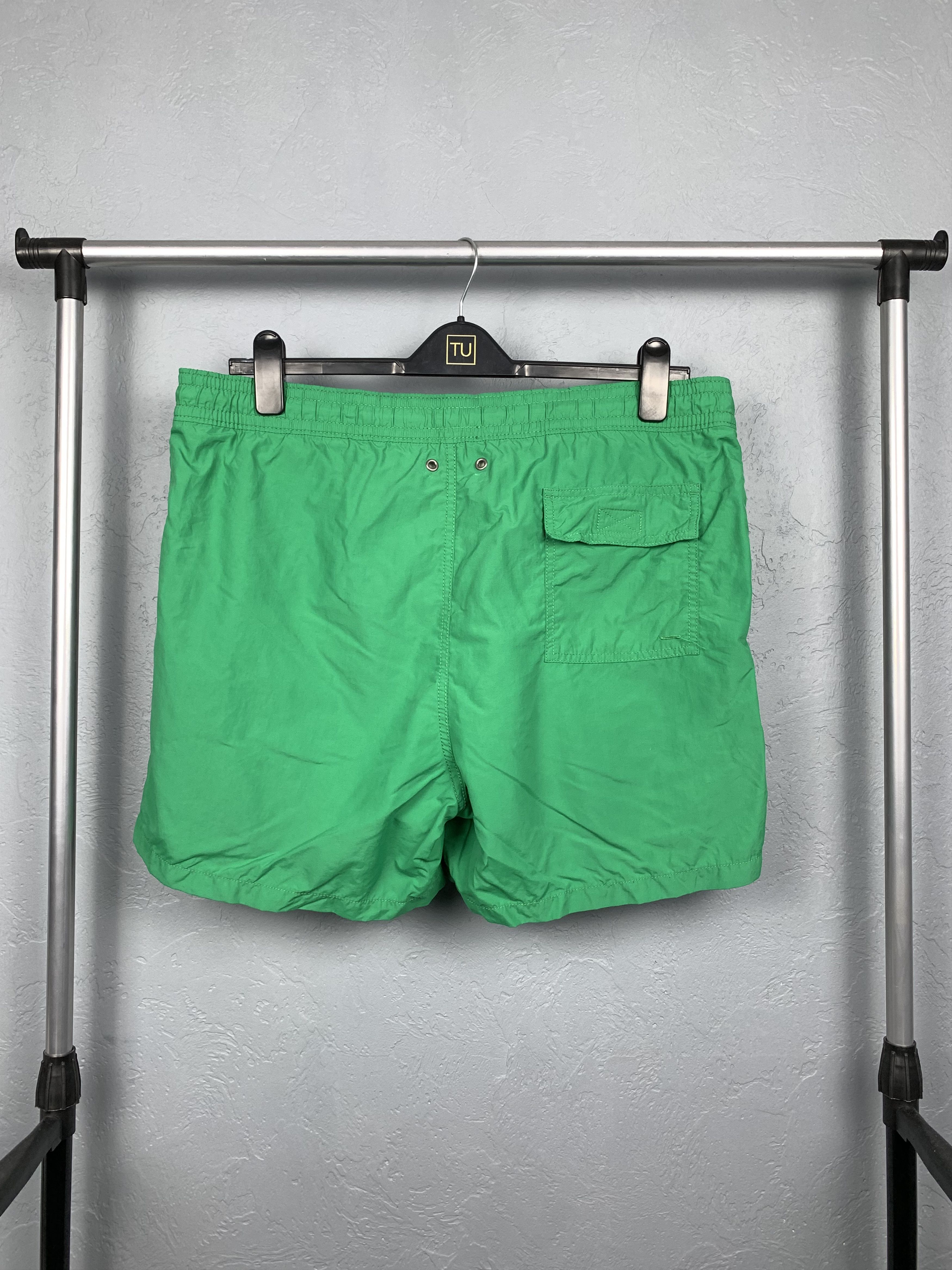 Lauren Ralph Lauren × Polo Ralph Lauren × Vintage Polo Ralph Lauren Vintage Mens Nylon Swimming Shorts Size US 34 / EU 50 - 6 Thumbnail