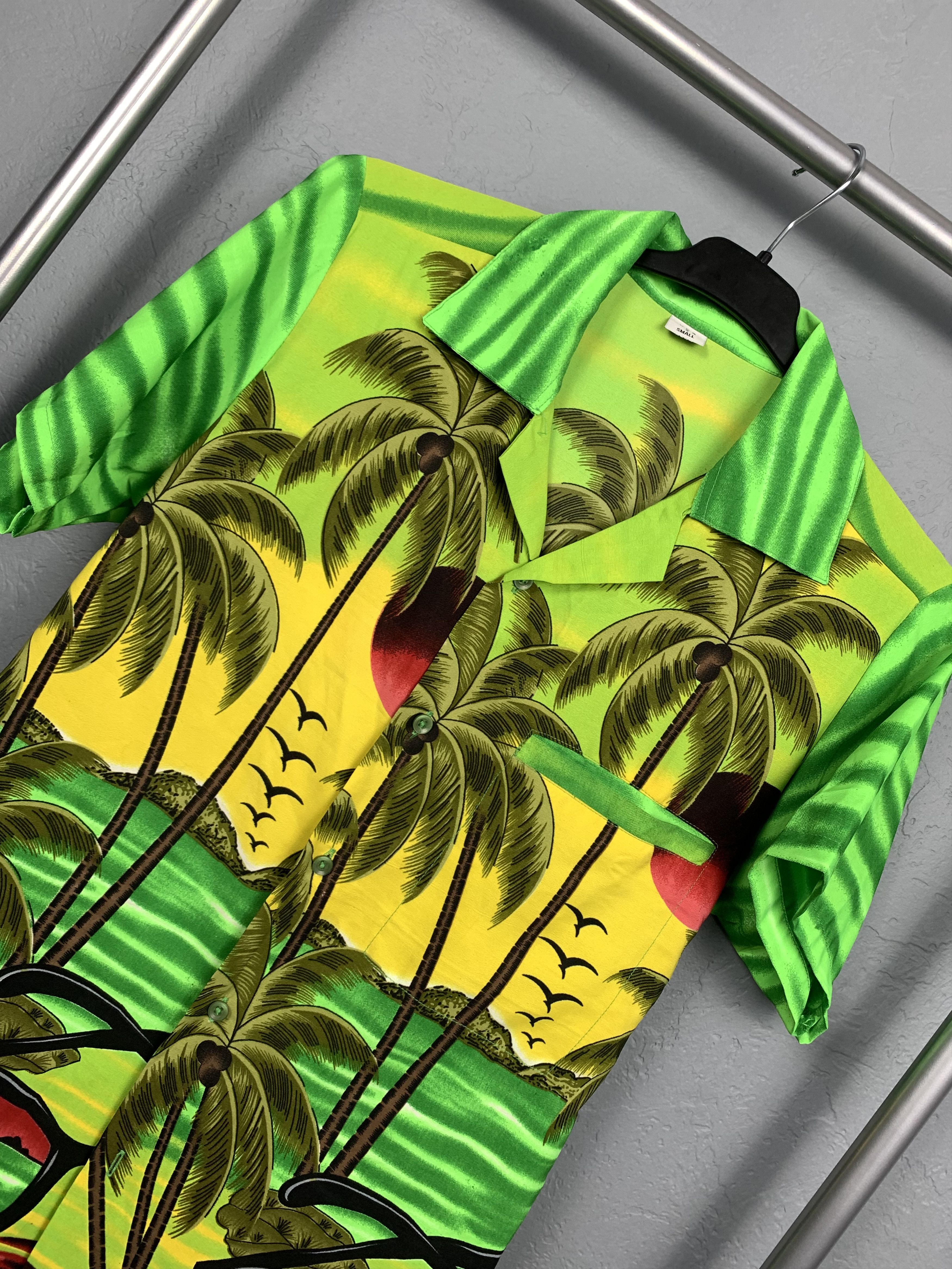 Other 90s Vintage Mens HAWAIIAN Printed Short Sleeve Shirt Size US M / EU 48-50 / 2 - 2 Thumbnail