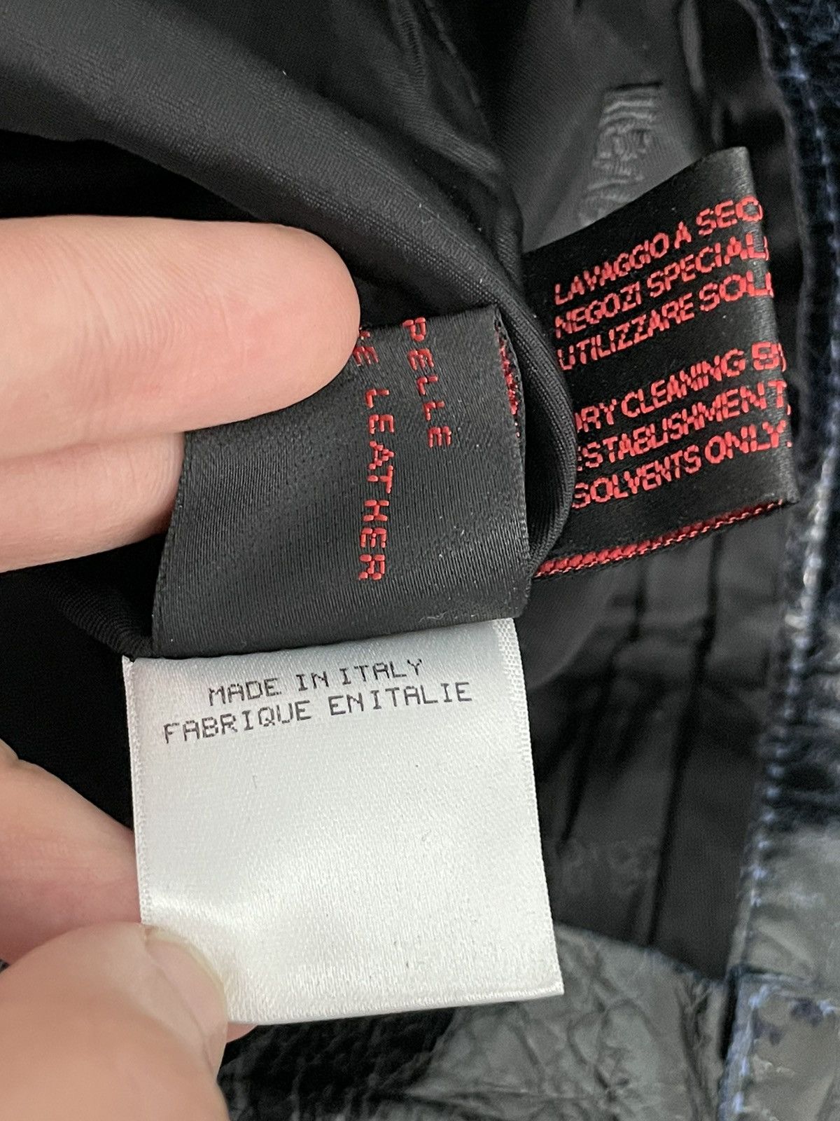Roberto Cavalli Vintage Leather Pants Size US 31 - 7 Thumbnail