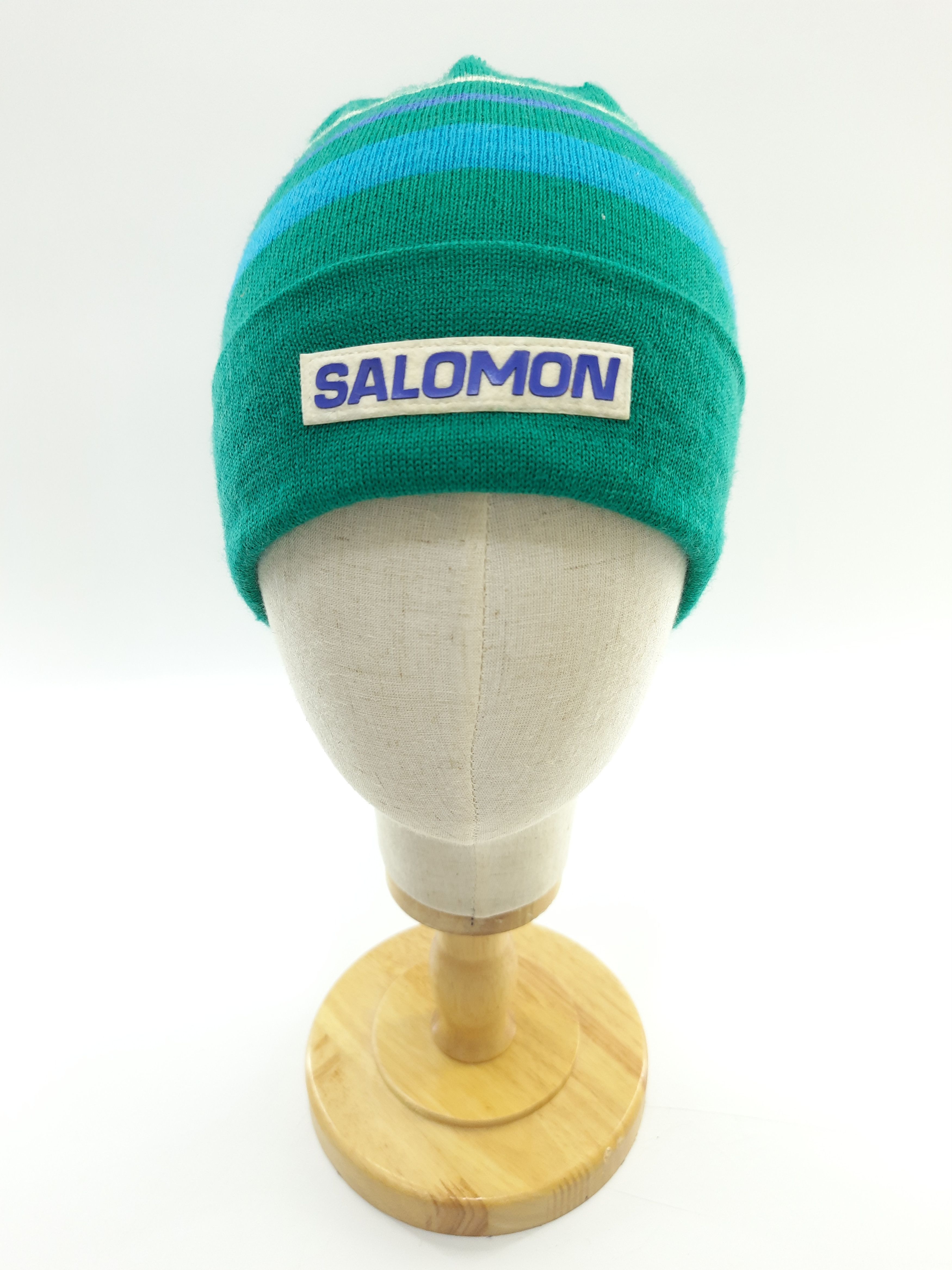 Salomon × Vintage Vintage Salomon Headwear Beanie/Cap/Hat = BN41 Size ONE SIZE - 1 Thumbnail