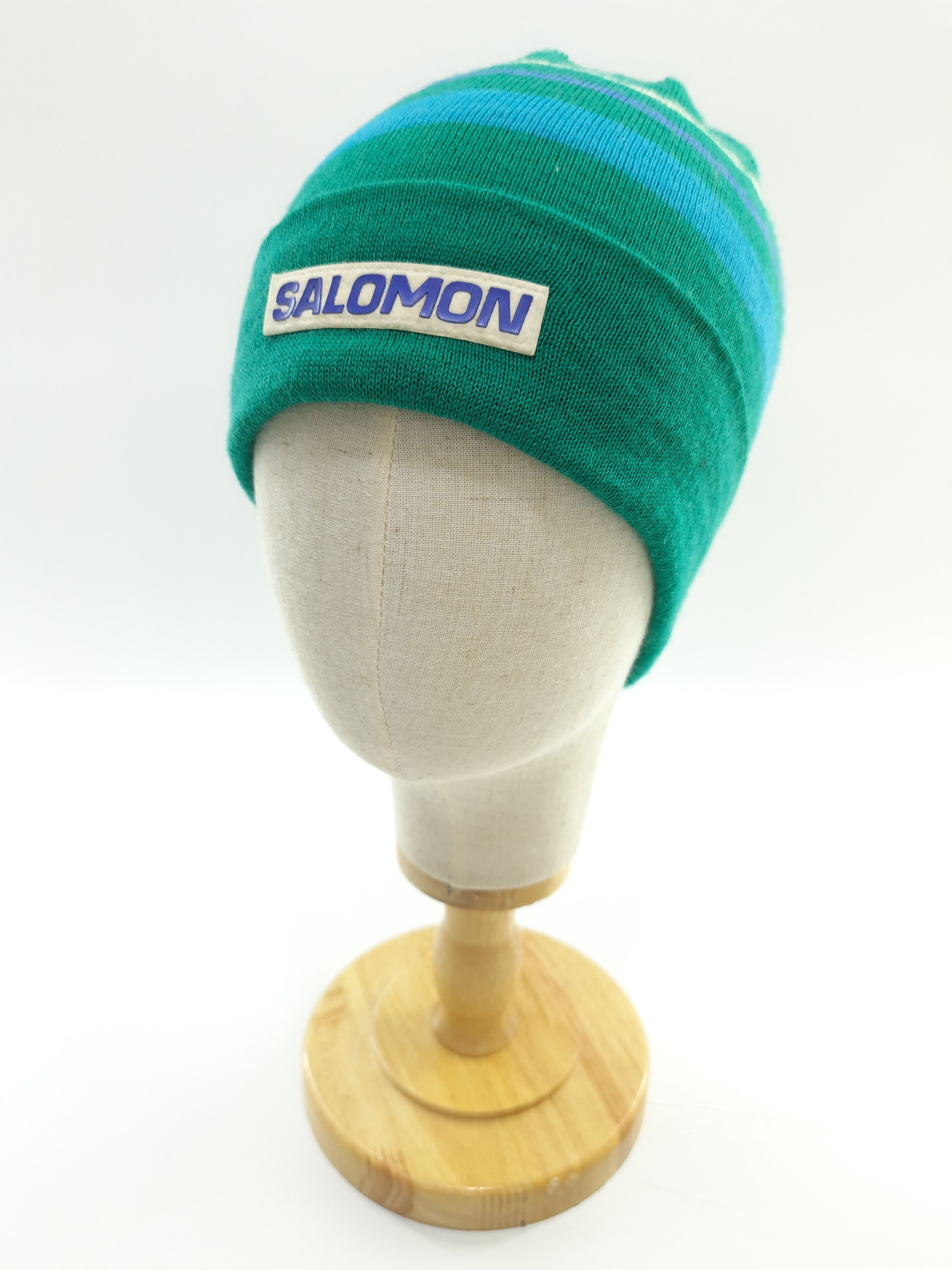 Salomon × Vintage Vintage Salomon Headwear Beanie/Cap/Hat = BN41 Size ONE SIZE - 2 Thumbnail