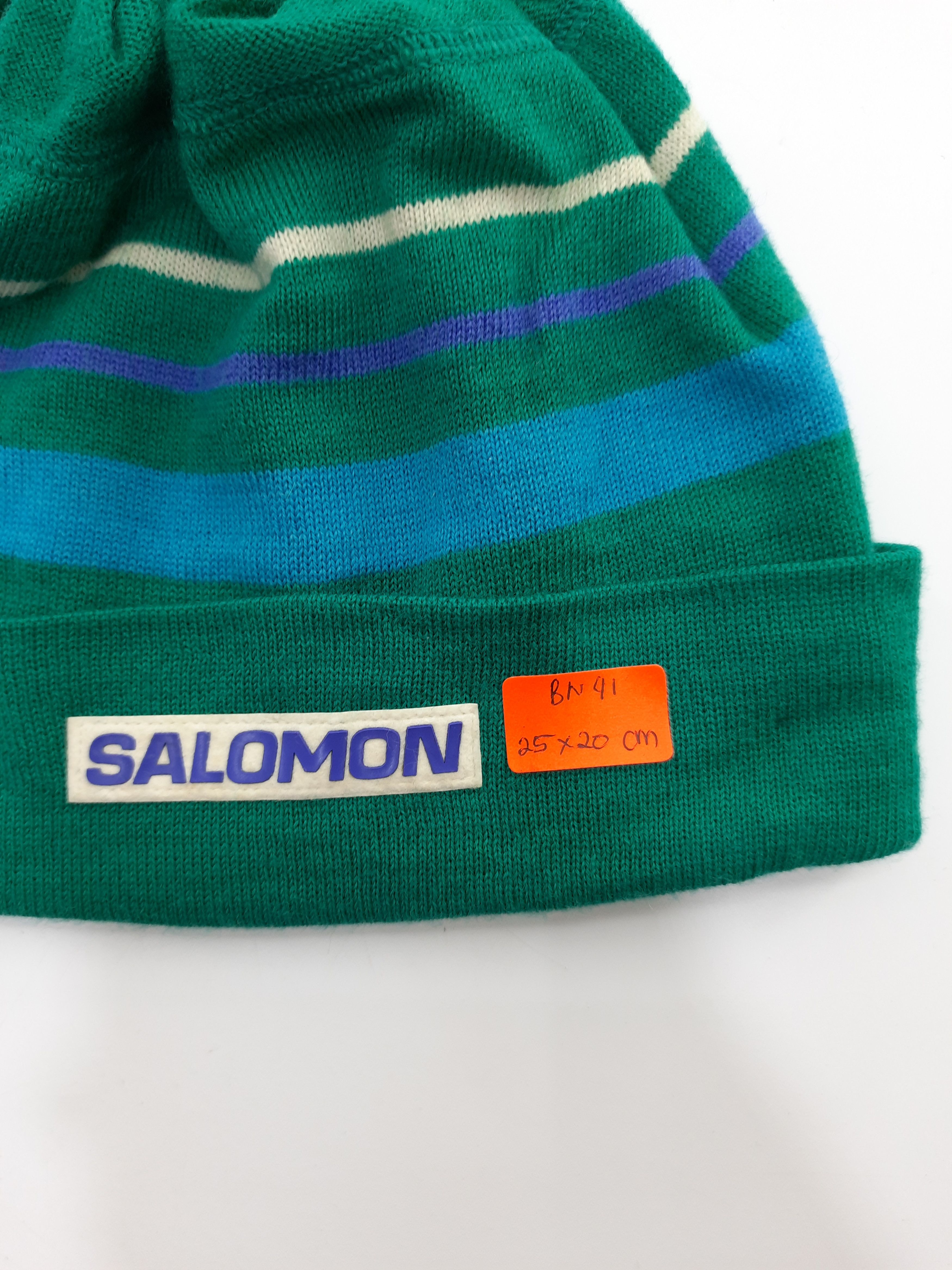Salomon × Vintage Vintage Salomon Headwear Beanie/Cap/Hat = BN41 Size ONE SIZE - 11 Thumbnail