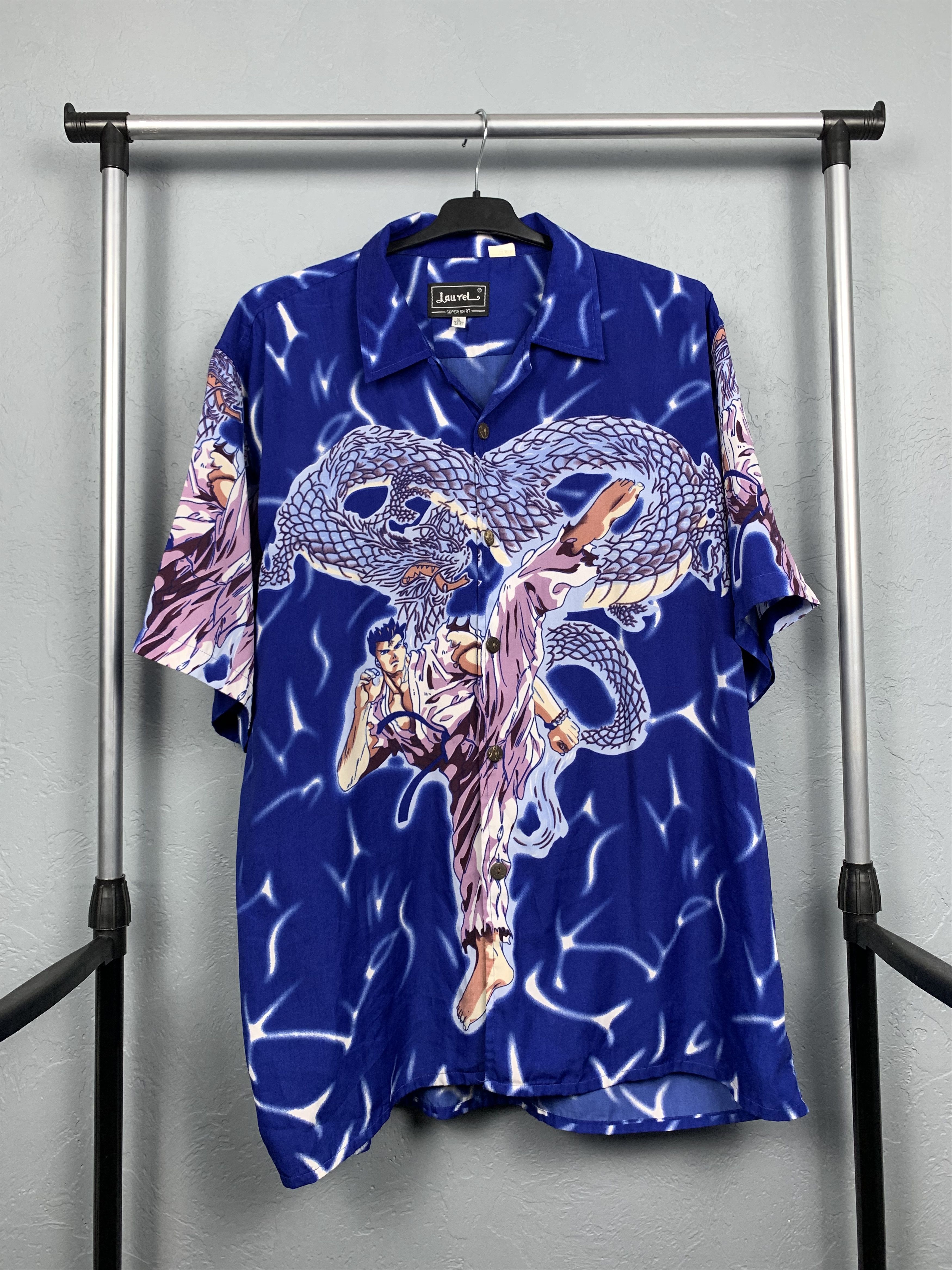 Anime × Japanese Brand Hawaiian Shirt in Japanese Style Anime Size US XL / EU 56 / 4 - 1 Thumbnail