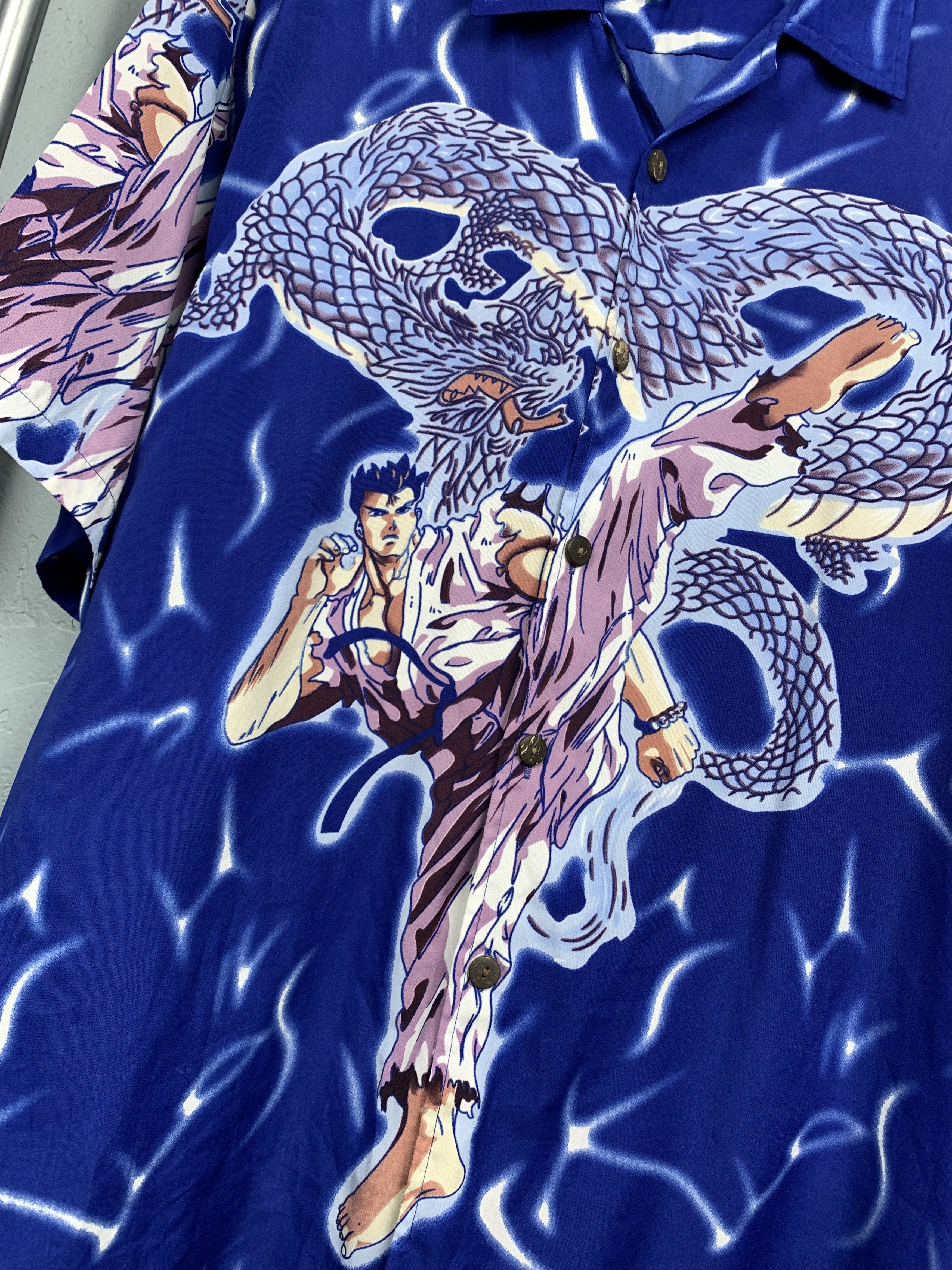 Anime × Japanese Brand Hawaiian Shirt in Japanese Style Anime Size US XL / EU 56 / 4 - 3 Thumbnail