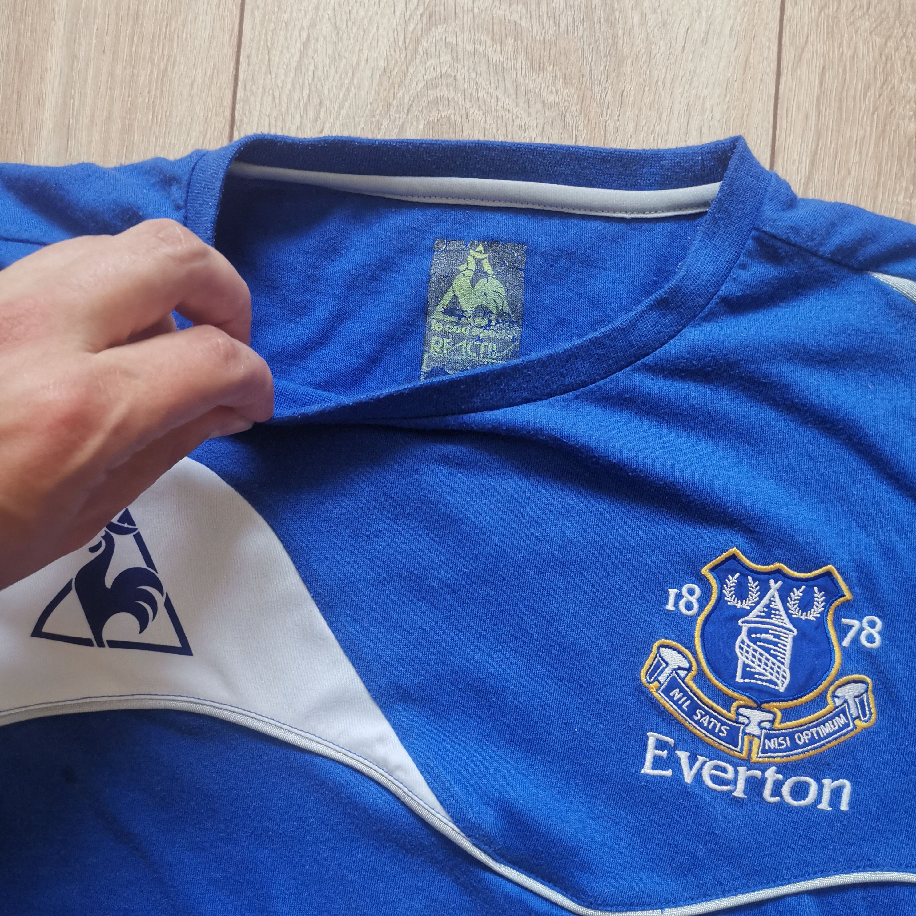 Le Coq Sportif Le coq sportif vintage everton training jersey blue Size US XL / EU 56 / 4 - 4 Thumbnail