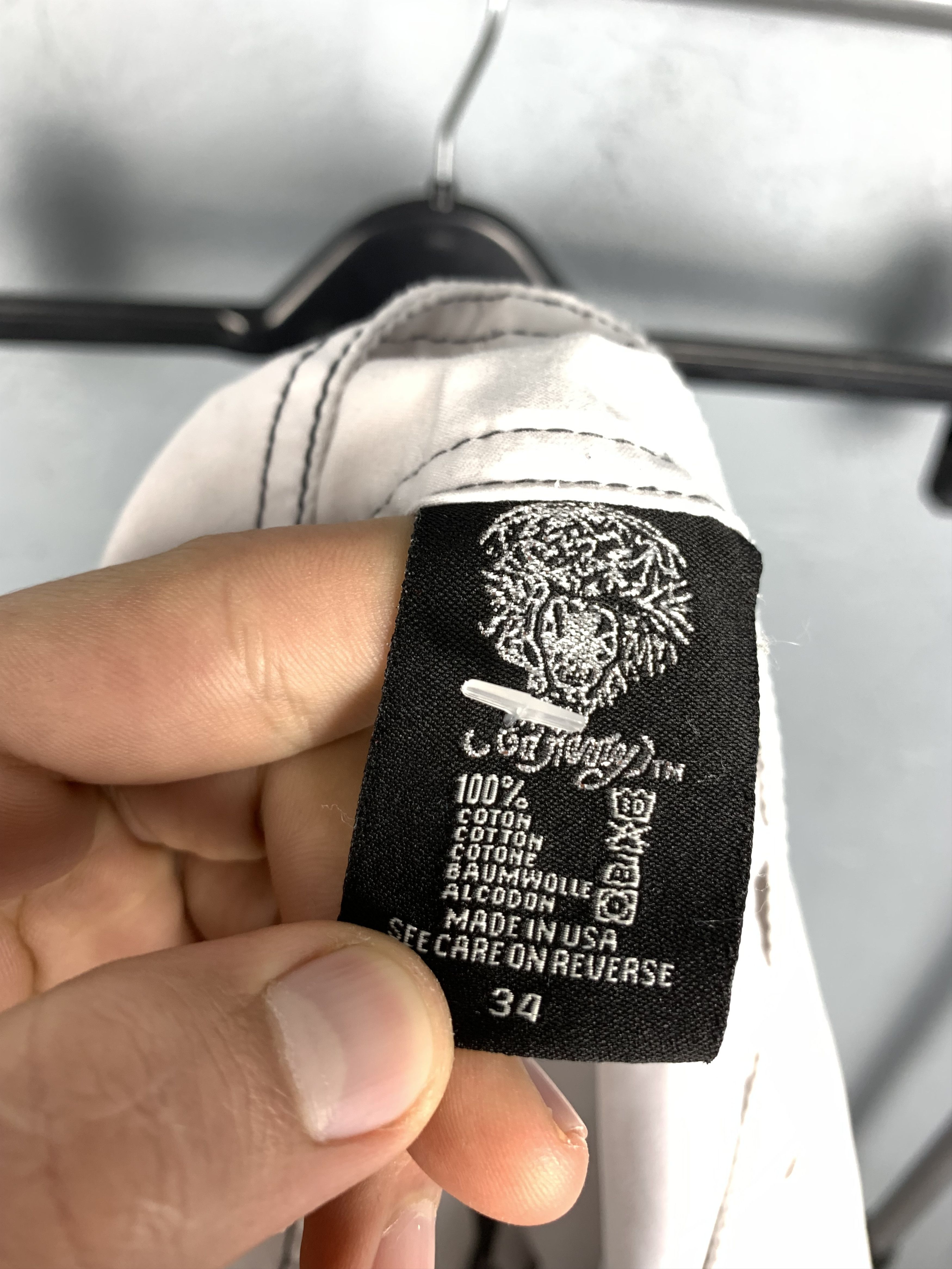 Christian Audigier × Ed Hardy × Vintage ED HARDY BY CHRISTIAN AUDIGIER Mens Shorts Size US 34 / EU 50 - 8 Thumbnail