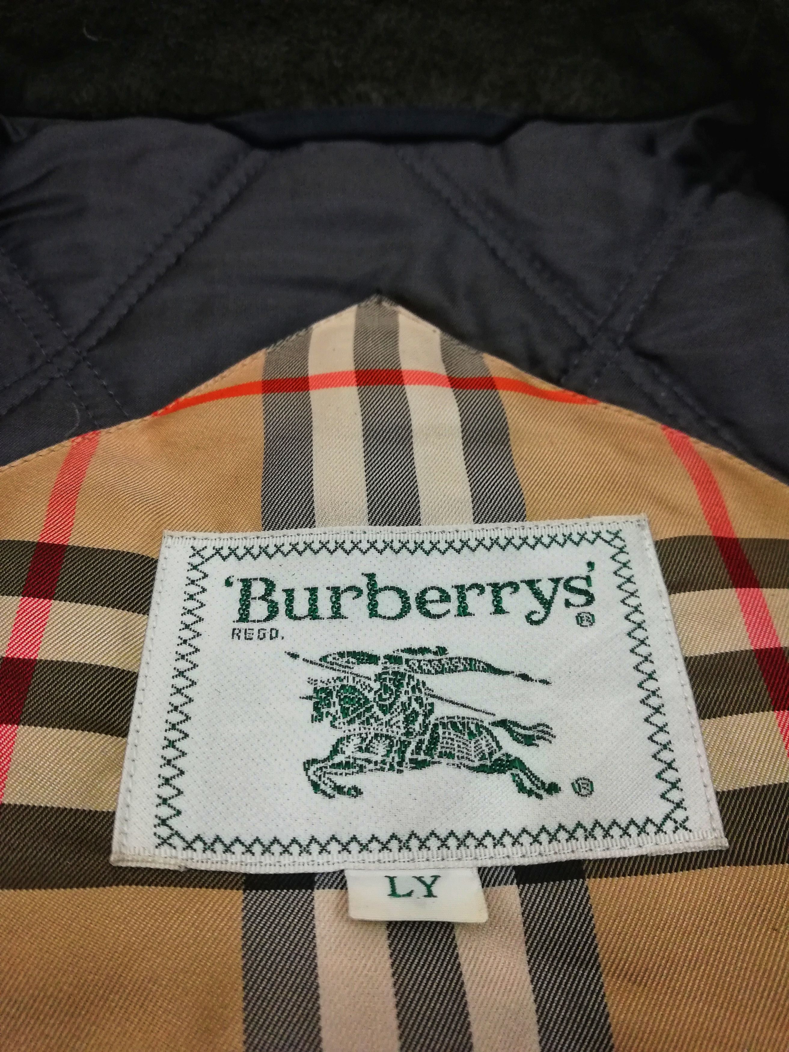 Burberry × Vintage 🔥SUMMER SALE Burberrys Nova Check Puffer Trenchcoat Jacket Size US L / EU 52-54 / 3 - 9 Thumbnail