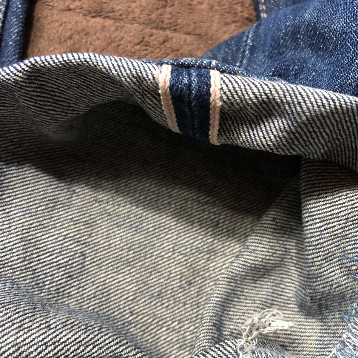Levi's Vintage Levi's 501XX Big E Distressed Denim Pants Size US 34 / EU 50 - 11 Thumbnail