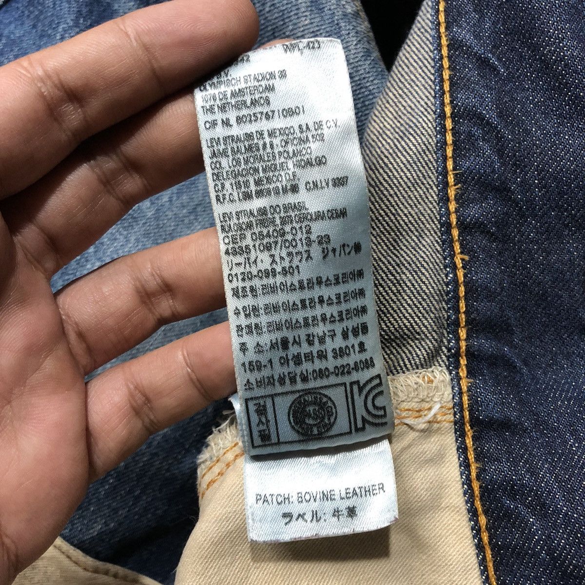 Levi's Vintage Levi's 501XX Big E Distressed Denim Pants Size US 34 / EU 50 - 17 Thumbnail