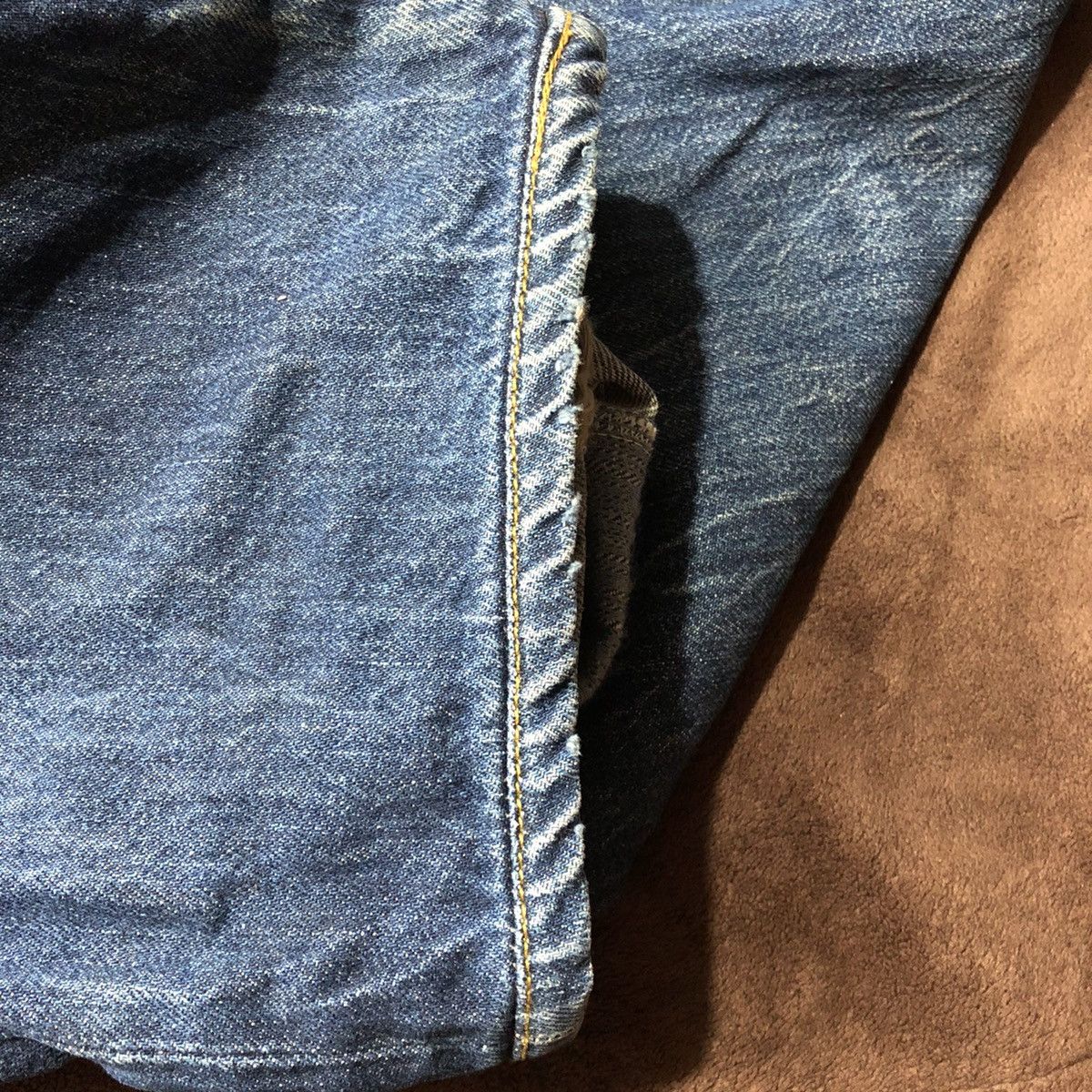 Levi's Vintage Levi's 501XX Big E Distressed Denim Pants Size US 34 / EU 50 - 9 Thumbnail