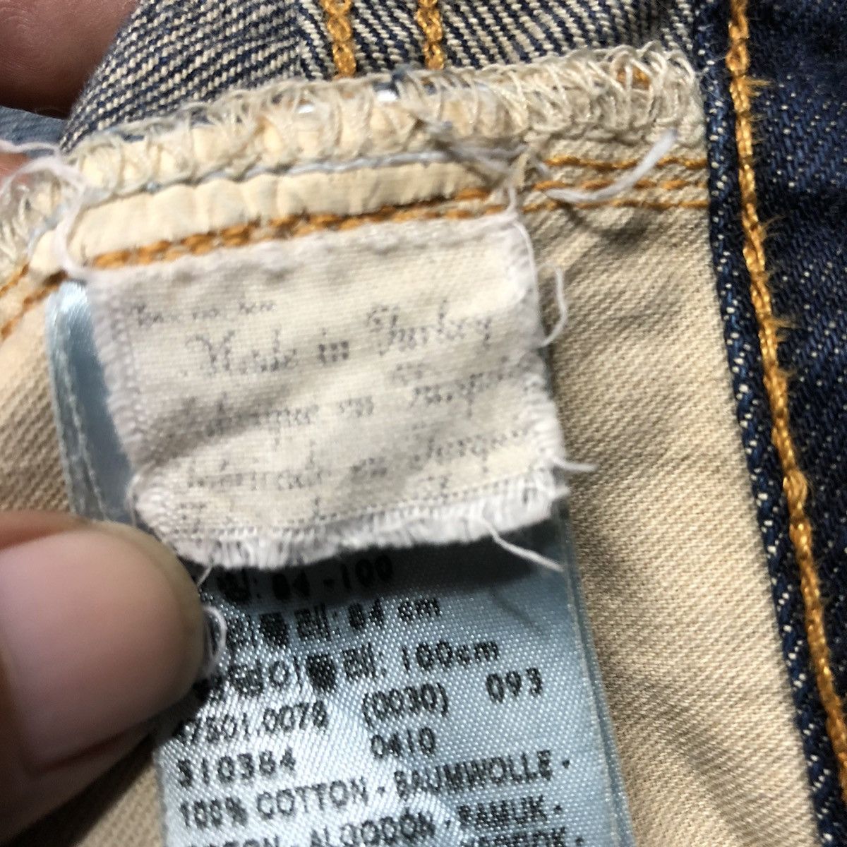 Levi's Vintage Levi's 501XX Big E Distressed Denim Pants Size US 34 / EU 50 - 13 Thumbnail