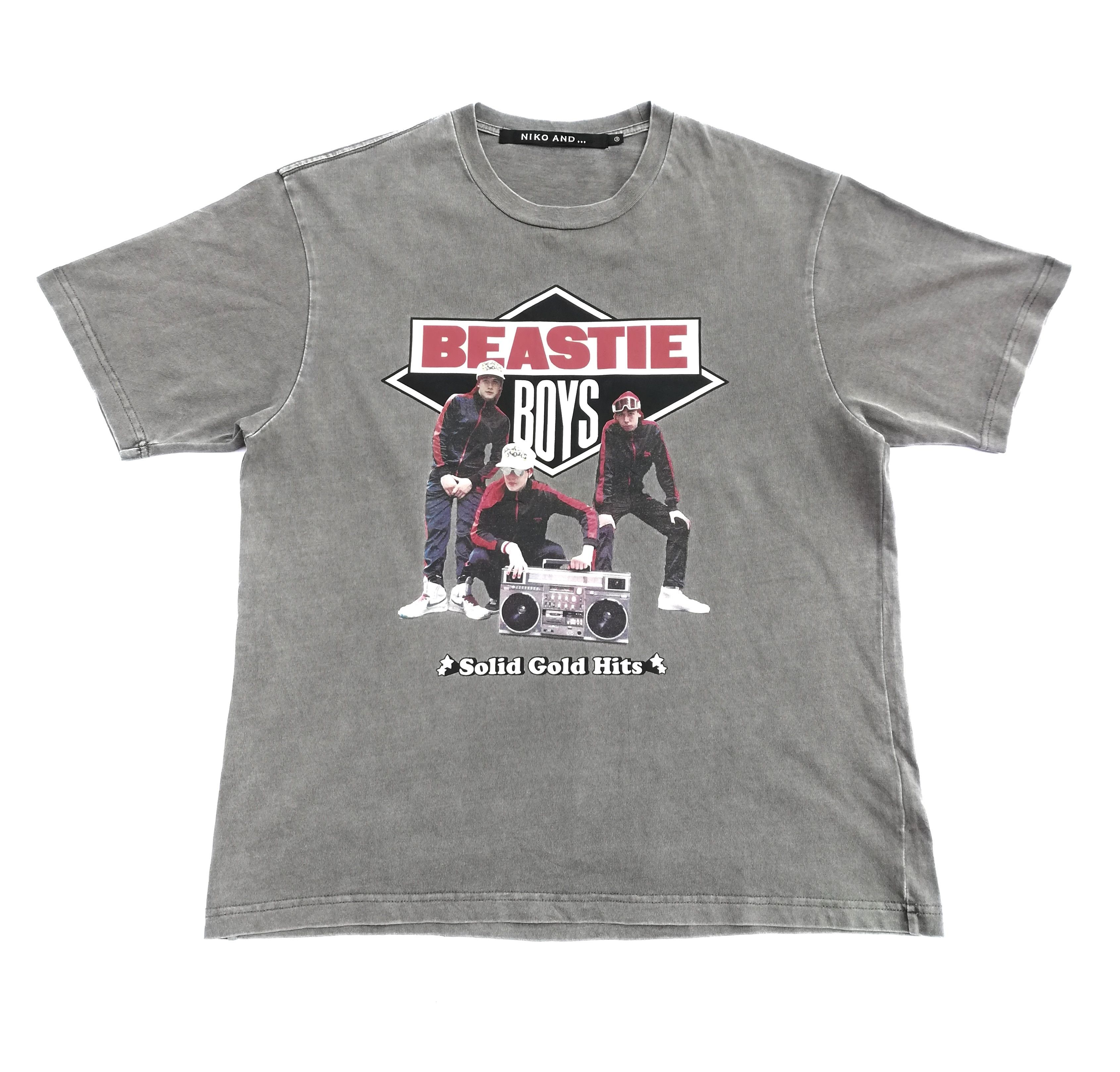 🔥SS 17 Beastie Boys American Hip hop And Rap Rock Tee