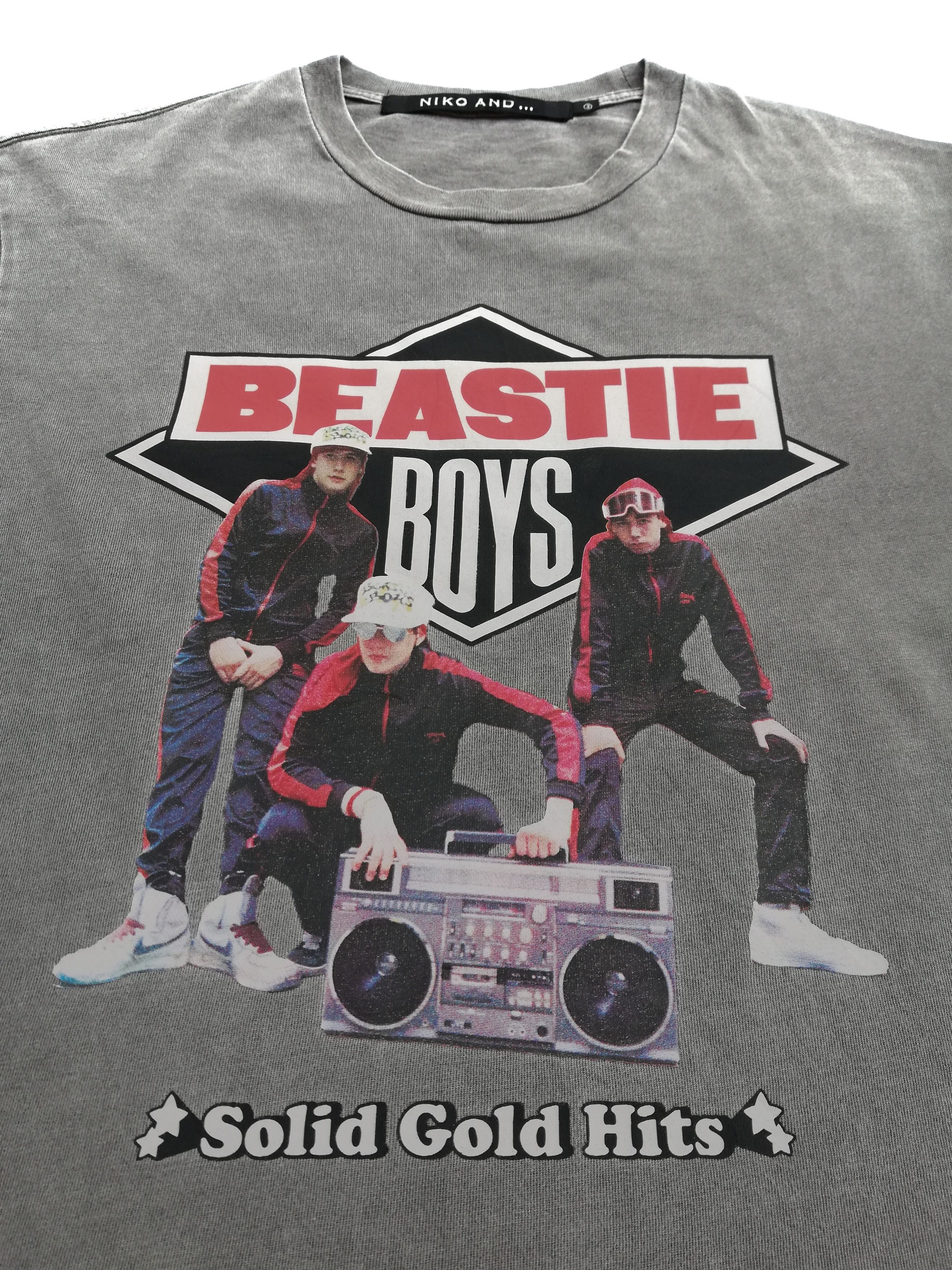 🔥SS 17 Beastie Boys American Hip hop And Rap Rock Tee