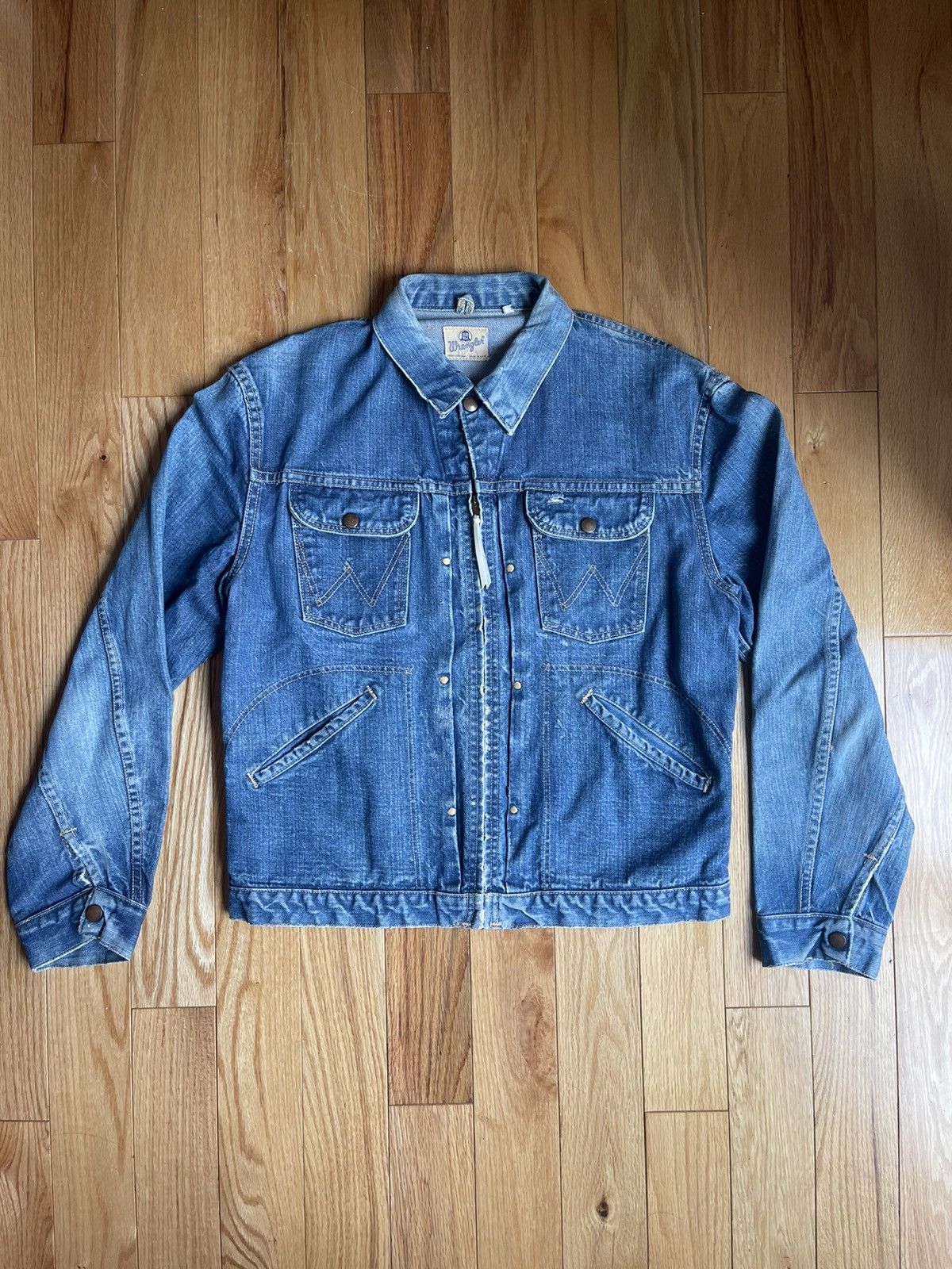 Vintage Vintage 70’s Wrangler 24MJZ Denim Jacket OUATIH | Grailed