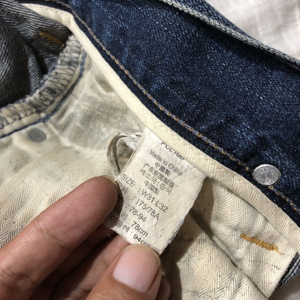 Levi's Vintage Levi's Denim Pants Size US 34 / EU 50 - 10 Thumbnail