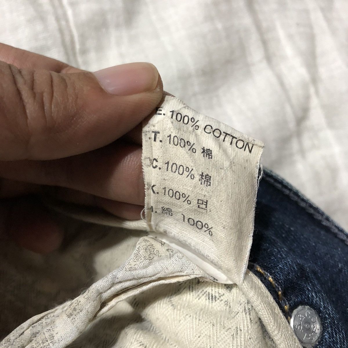 Levi's Vintage Levi's Denim Pants Size US 34 / EU 50 - 11 Thumbnail