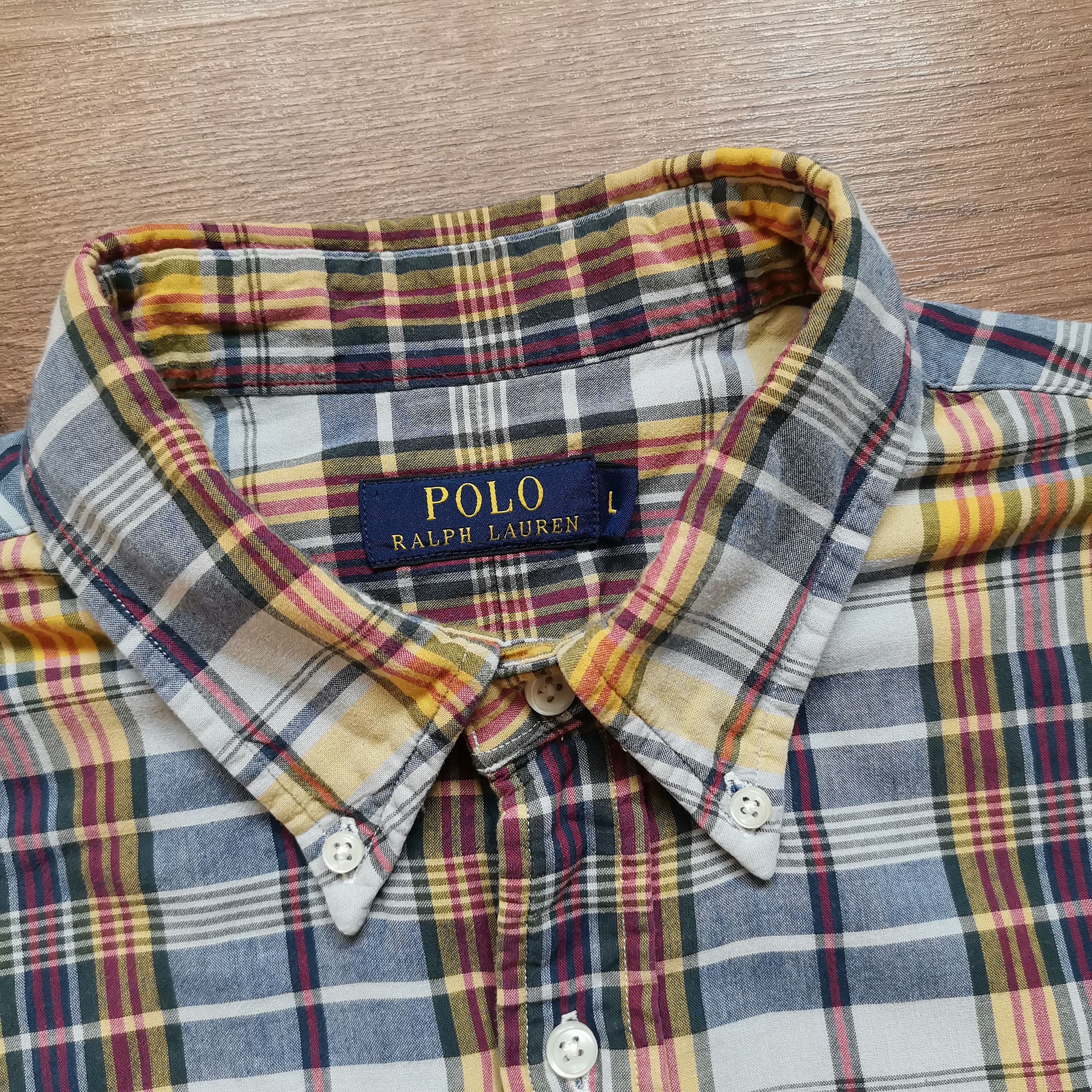 Polo Ralph Lauren Polo Ralph Lauren Plaid Shirt Size US L / EU 52-54 / 3 - 5 Thumbnail