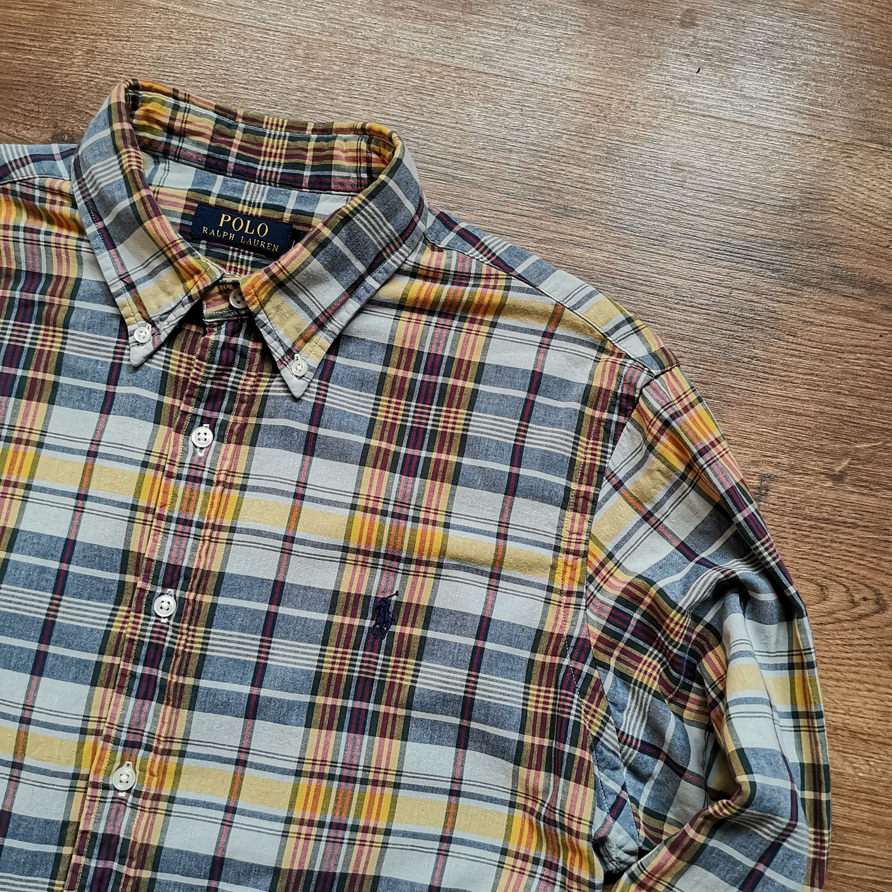 Polo Ralph Lauren Polo Ralph Lauren Plaid Shirt Size US L / EU 52-54 / 3 - 3 Thumbnail