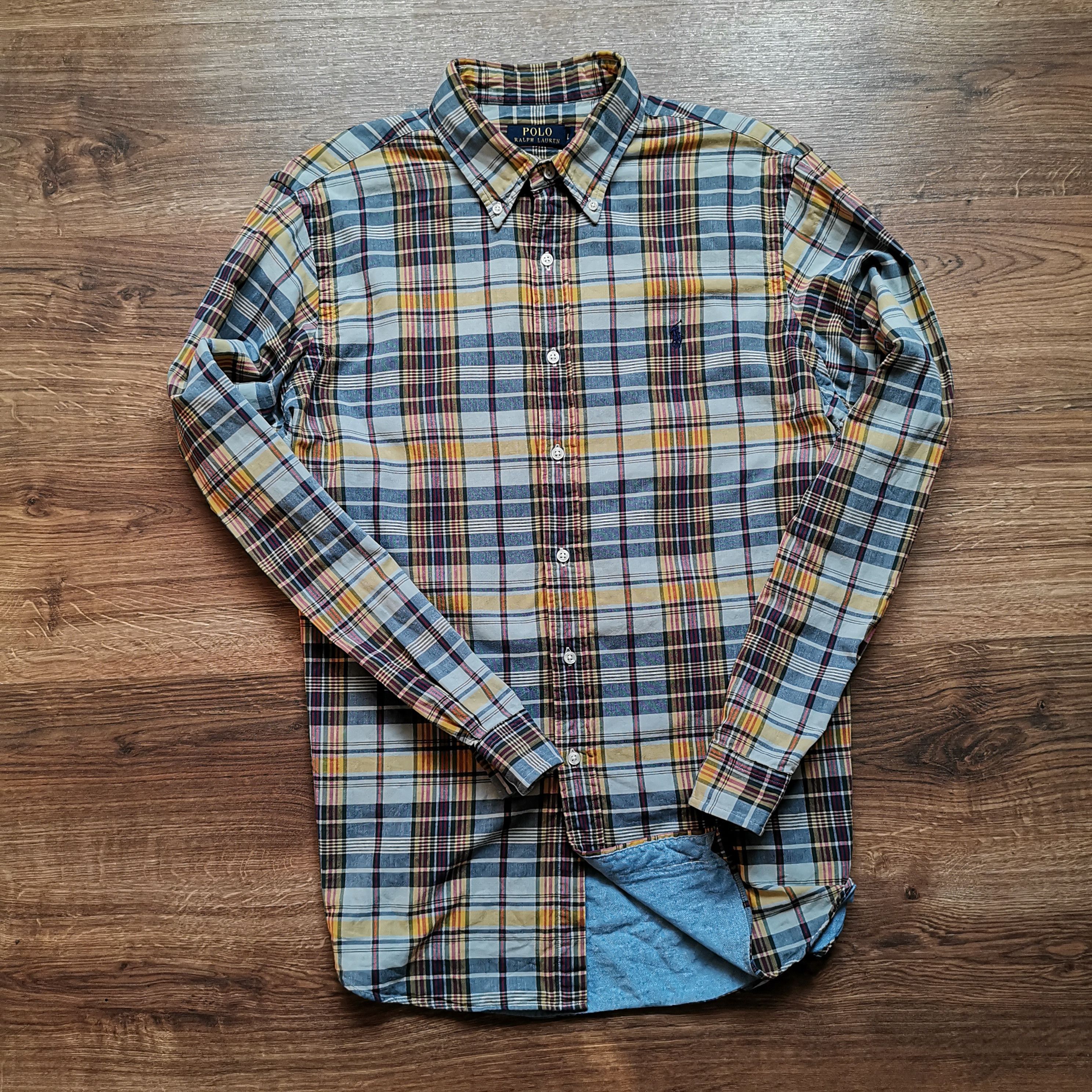 Polo Ralph Lauren Polo Ralph Lauren Plaid Shirt Size US L / EU 52-54 / 3 - 1 Thumbnail